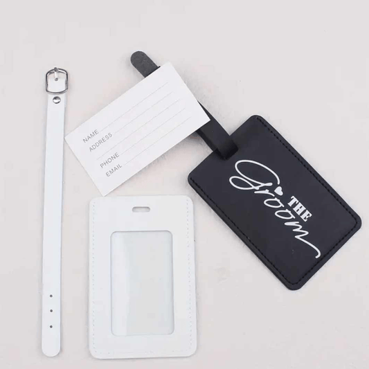 honeymoon luggage tags