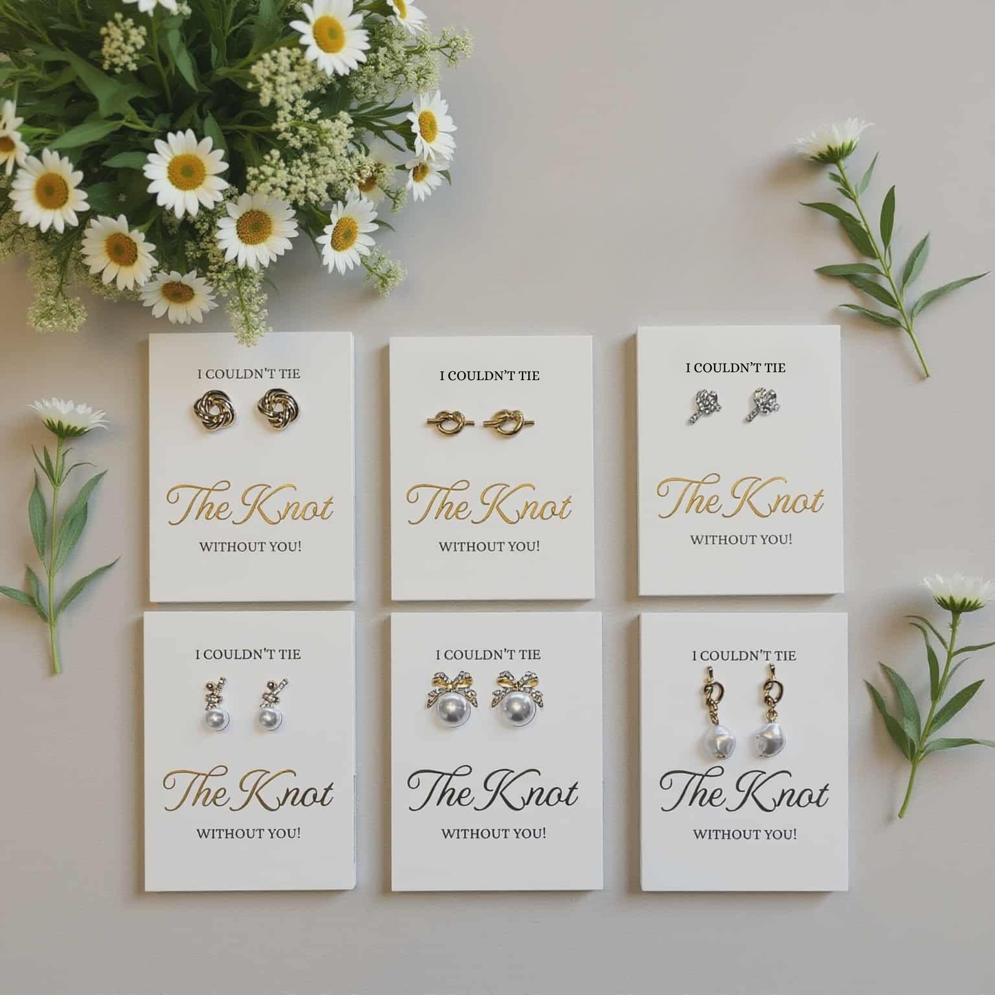 Bridesmaid Proposal Gift Bridesmaid Gifts, I couldn't tie the knot without you