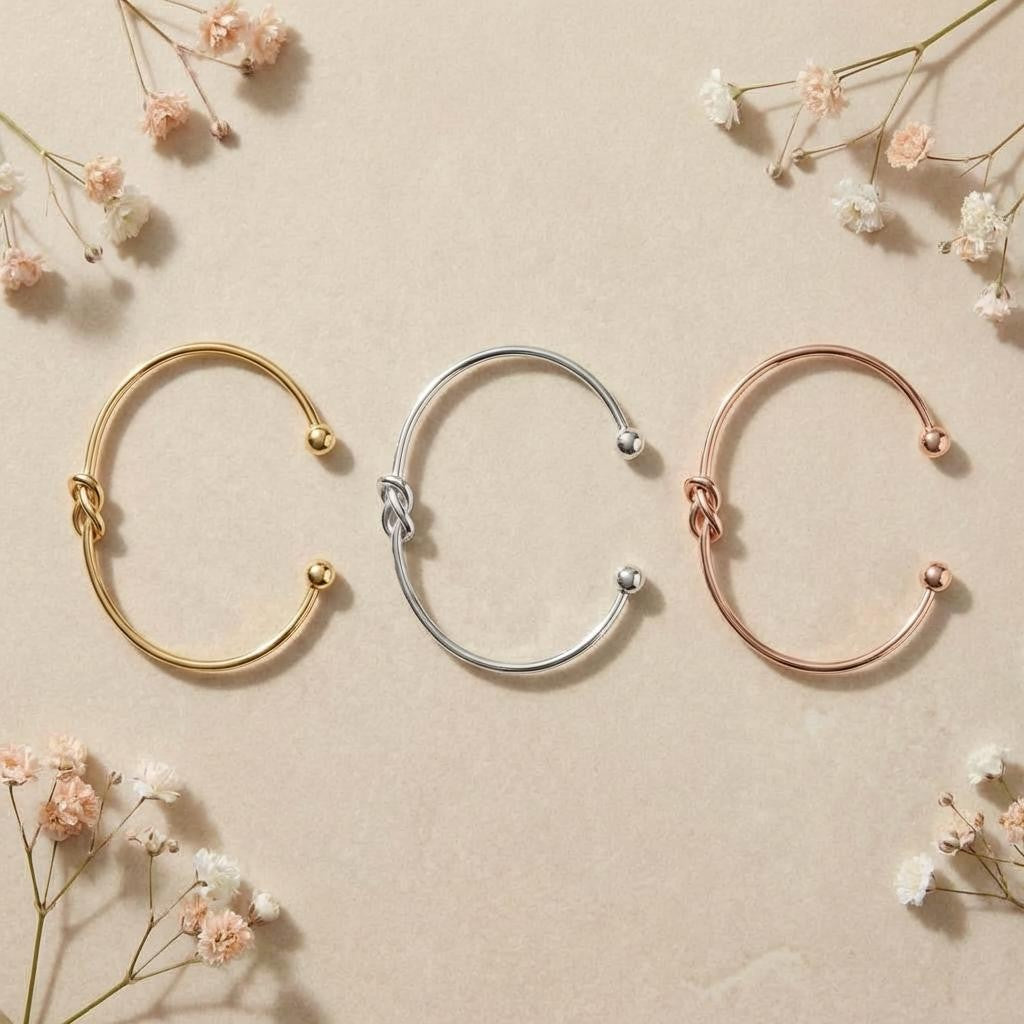 Knot Bracelet Bridesmaid proposal I couldn't tie the knot without you