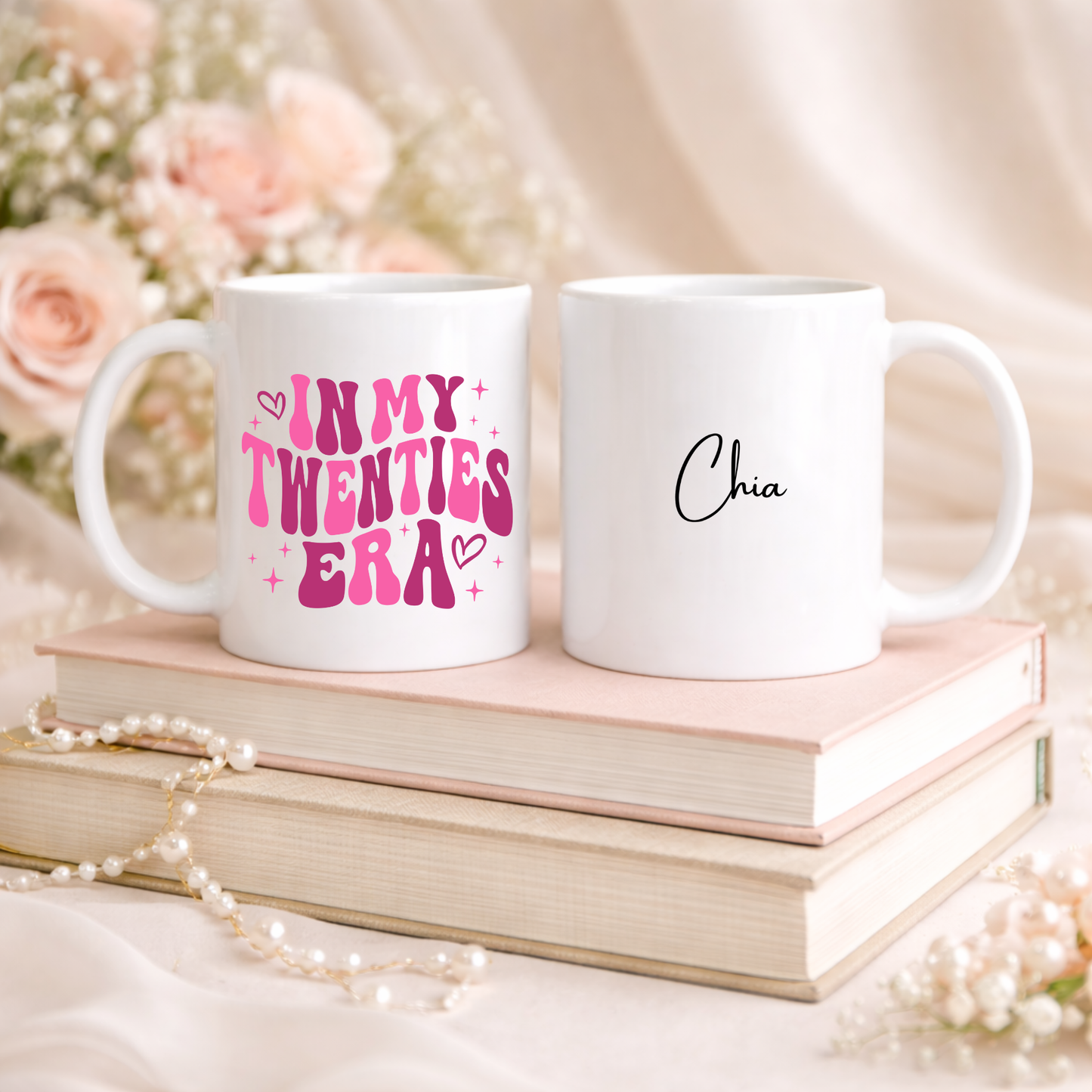 In My Twenties Era Mug. Custom 20's Mug. Personalised 20's Mug. 20th Birthday Gift. Personalised 20th Birthday Gift. Milestone Birthday Gift