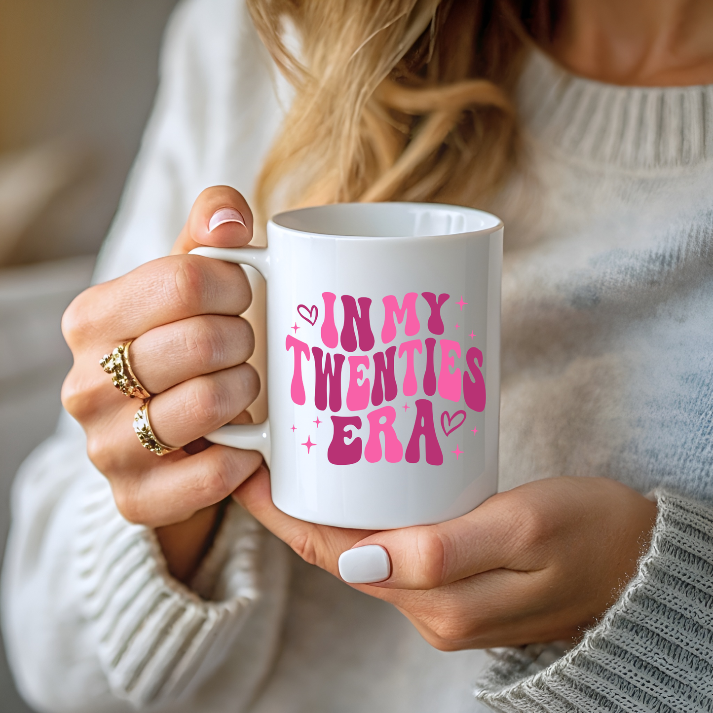 In My Twenties Era Mug. Custom 20's Mug. Personalised 20's Mug. 20th Birthday Gift. Personalised 20th Birthday Gift. Milestone Birthday Gift