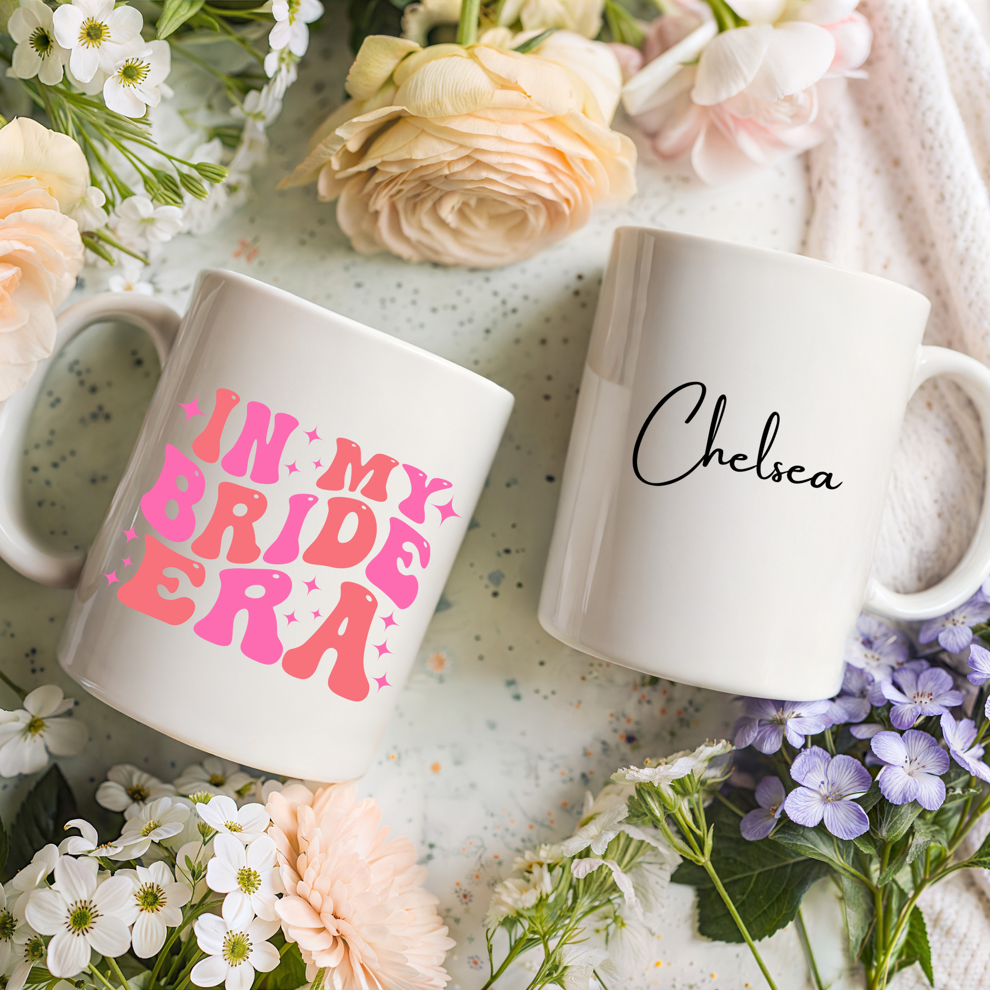 Personalised Bride Mug. Custom Bride Mug