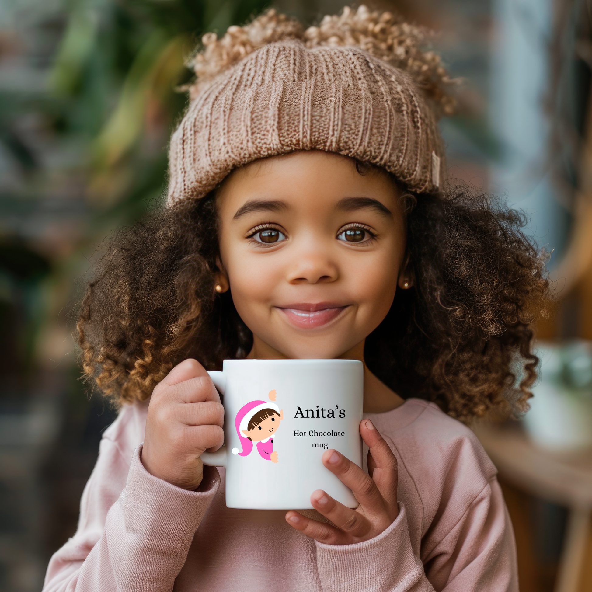 Kids Christmas Hot Chocolate Mug