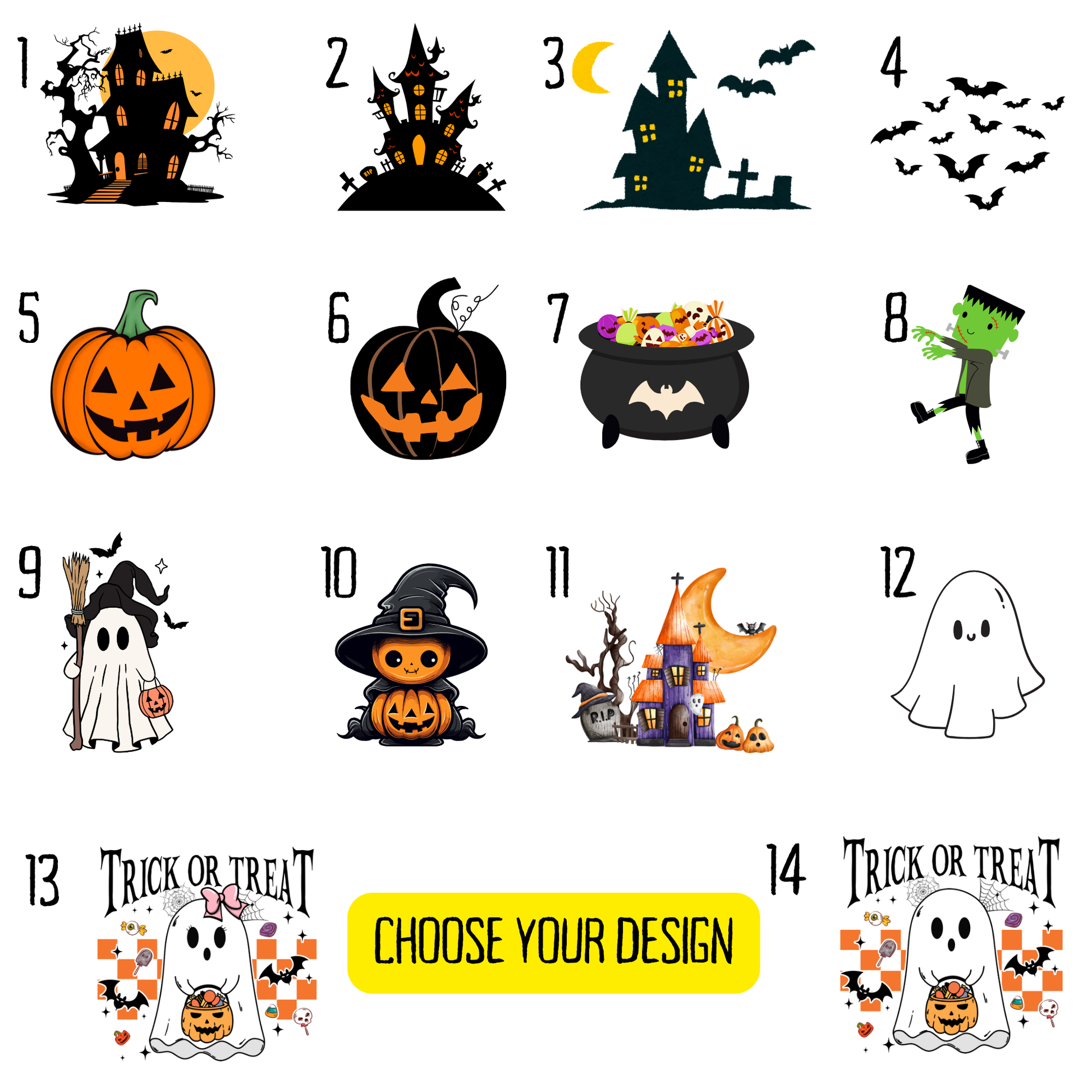 Custom Kids Trick or Treat Bag