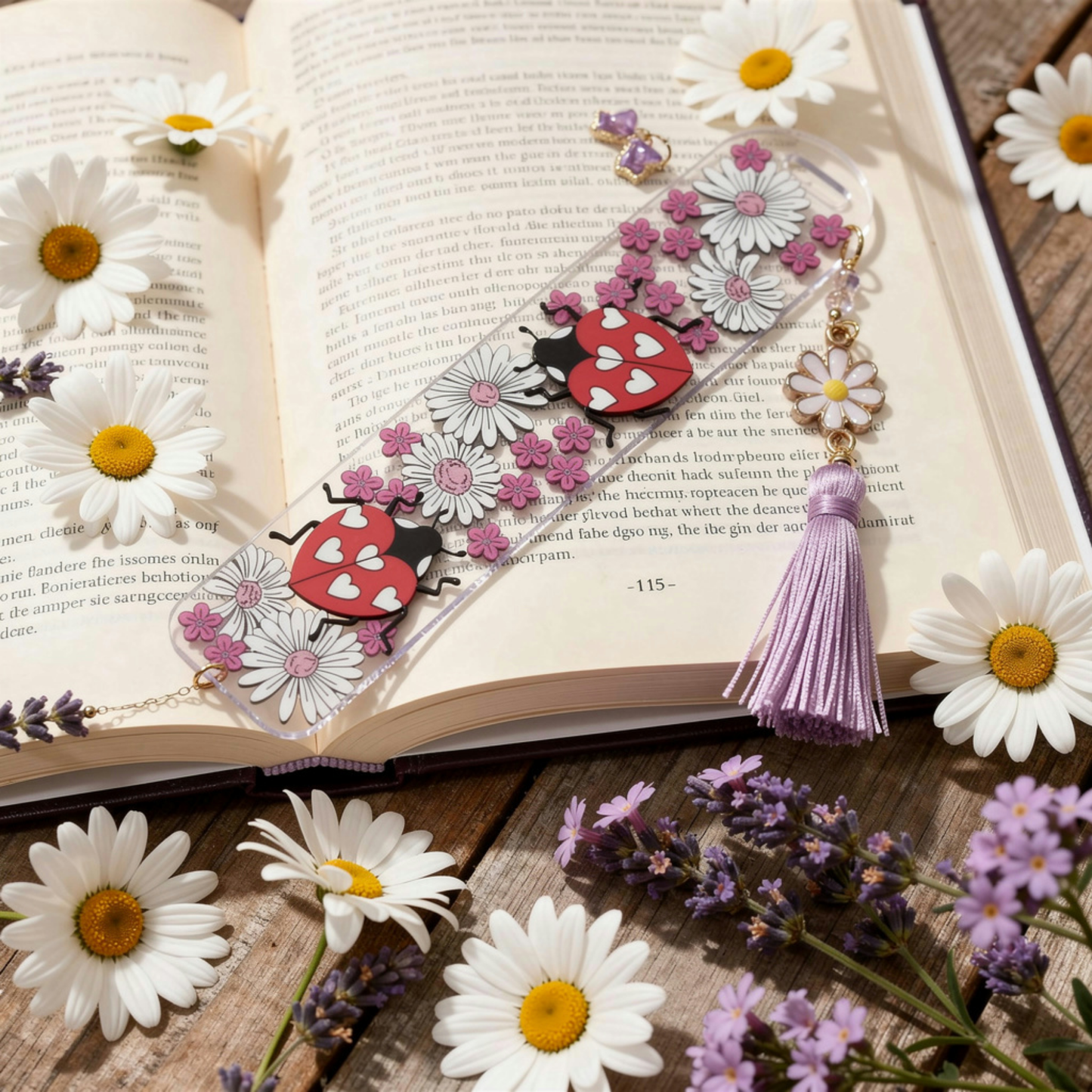 Ladybug Bookmark