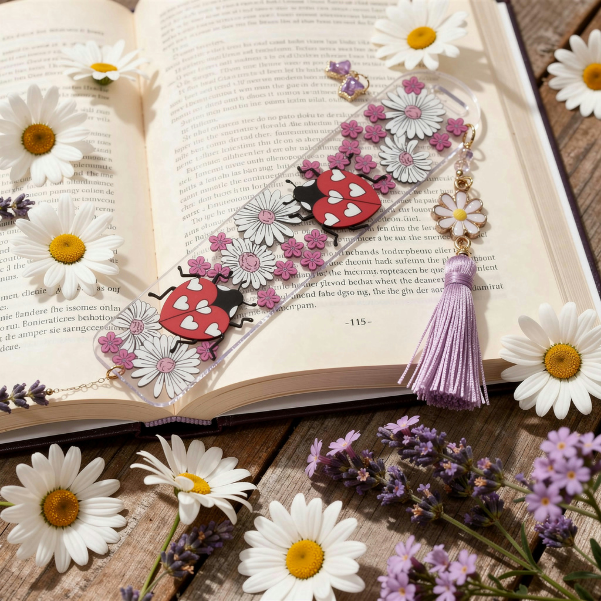 Ladybug Bookmark