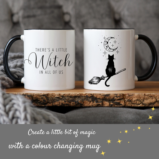 There’s A Little Witch In All Of Us Mug, Witch lover gift