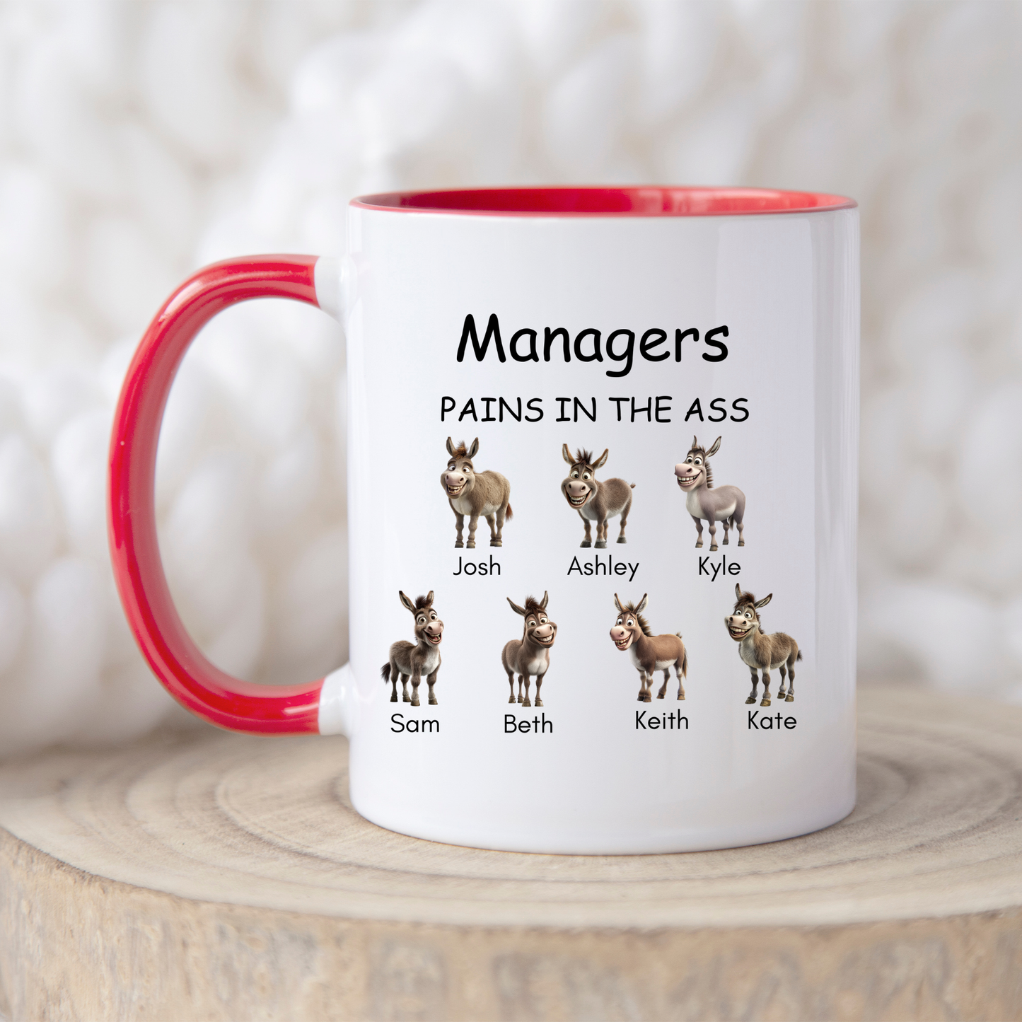 managers pains in the asses mug