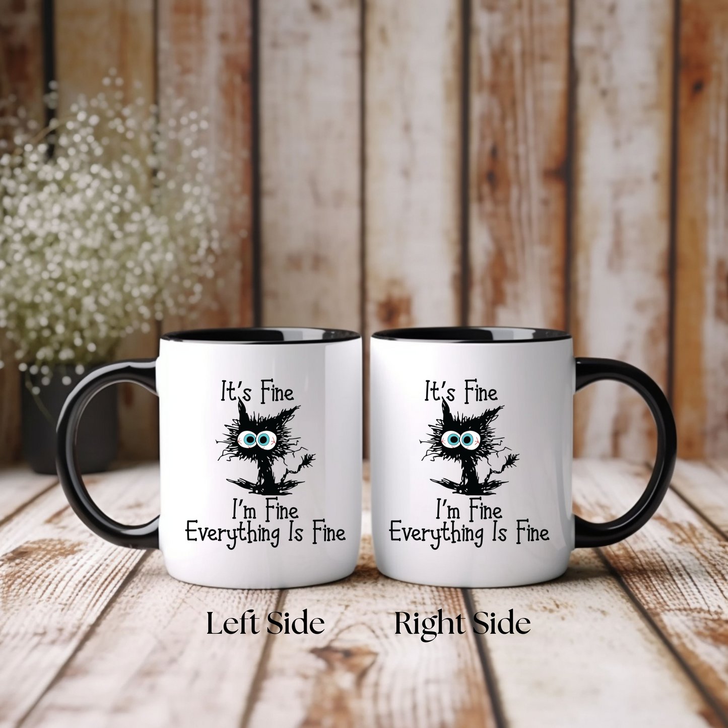 Cat meme mug