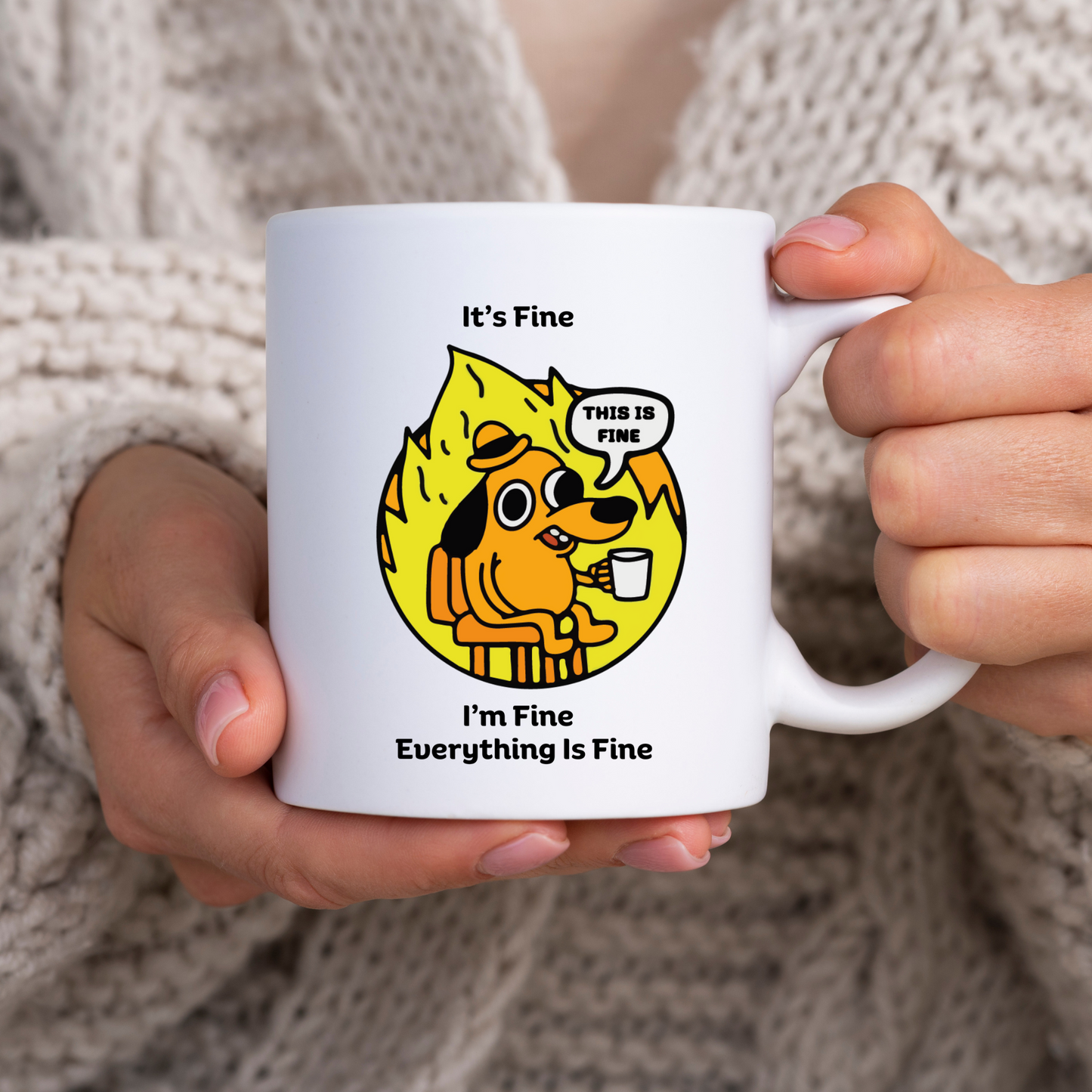 Dog Meme Mug