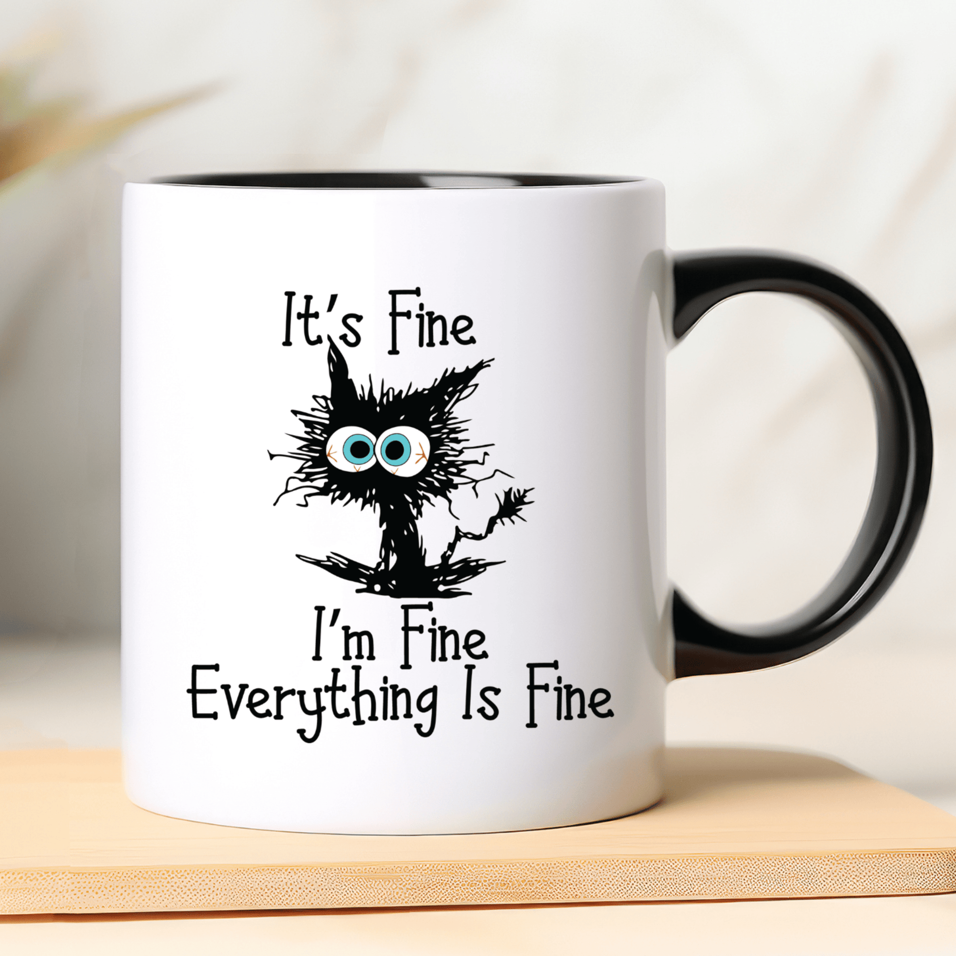 Cat meme mug