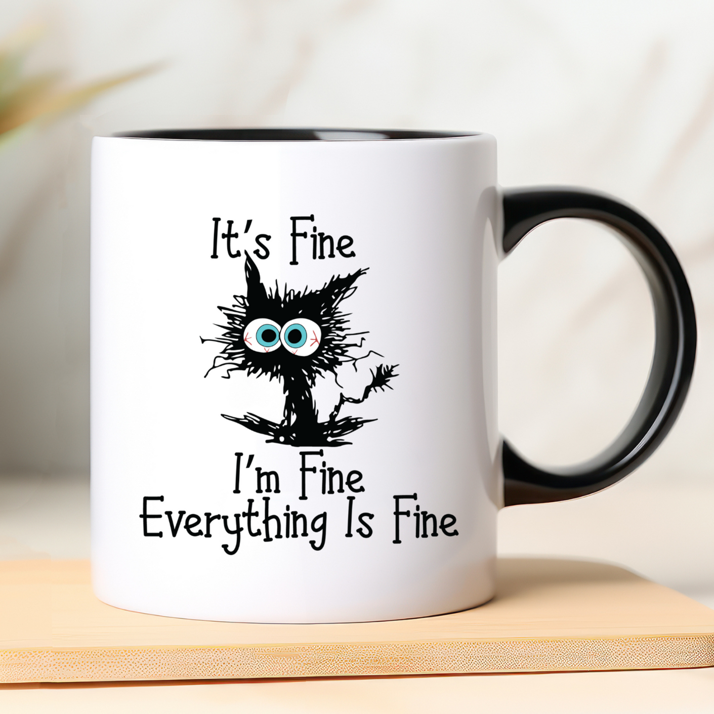 Cat meme mug