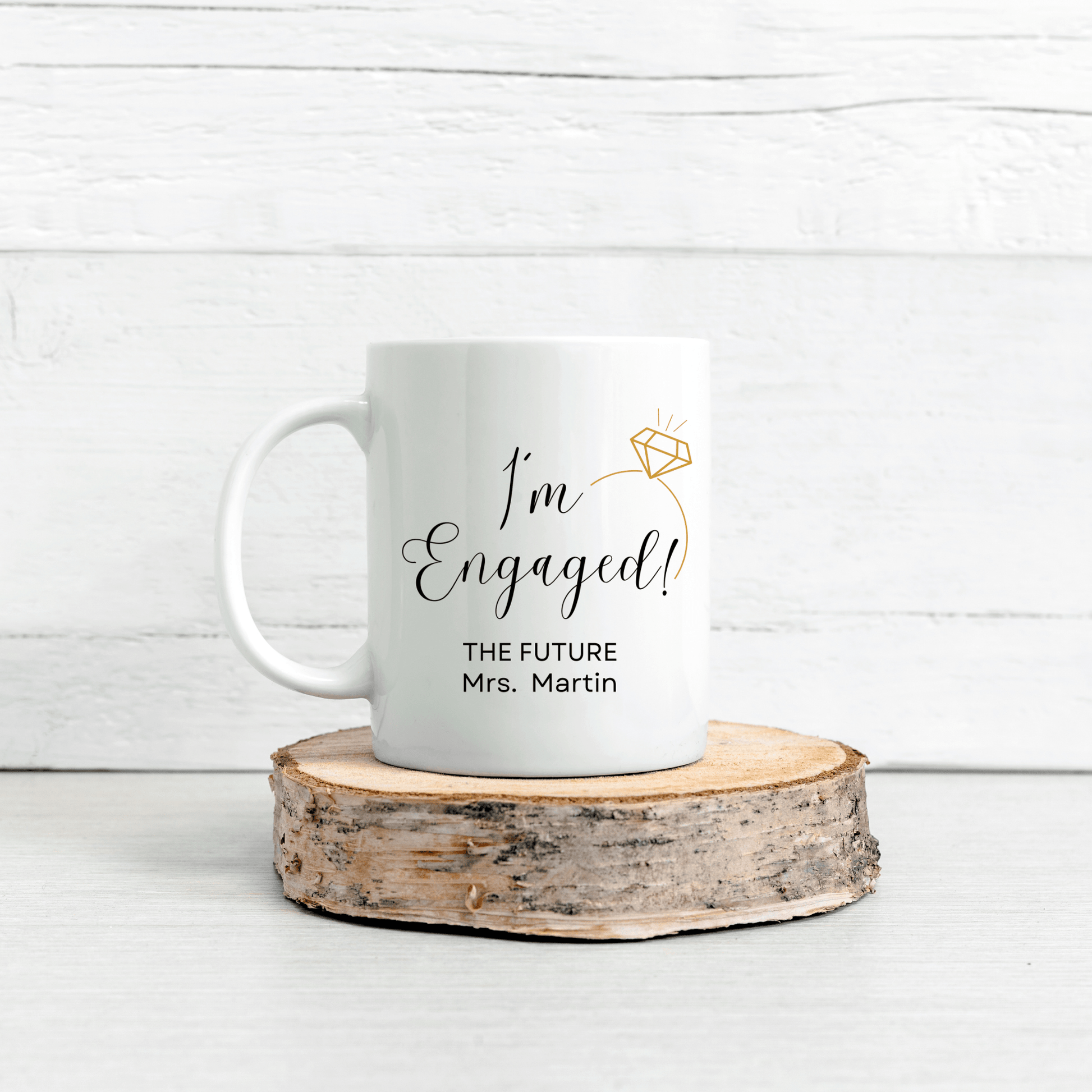 I'm Engaged Mug