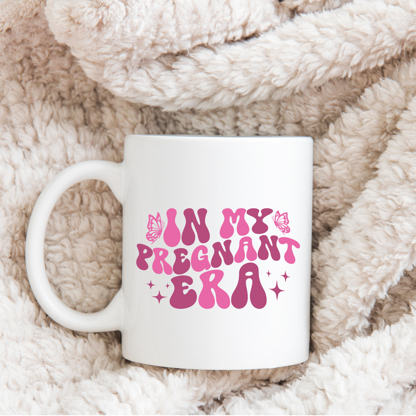 In My Pregnant Era Mug – Pregnancy Mug for Expecting Mum, Baby Shower Gift, New Mum Gift, Pregnancy Announcement Gift