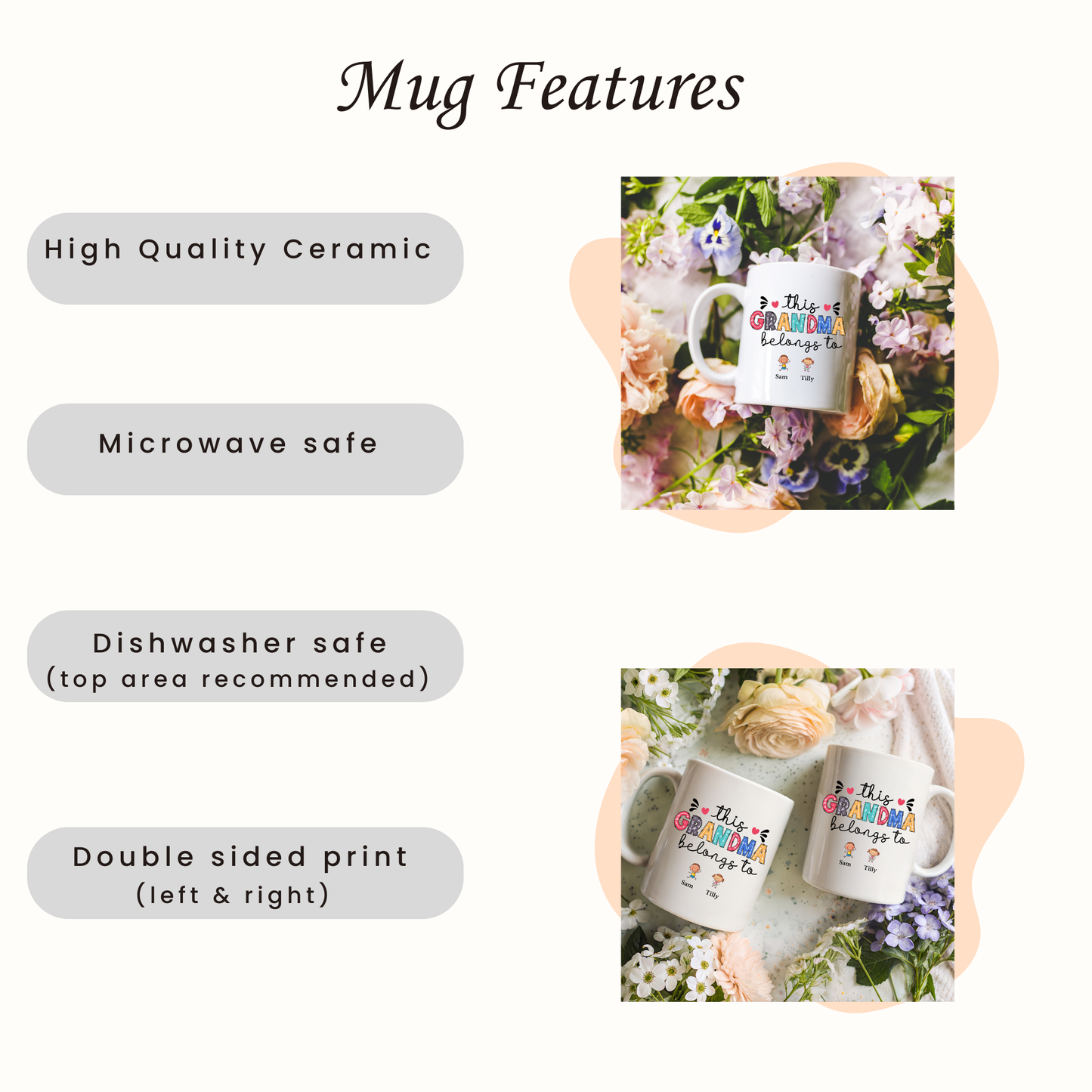 This Grandma Belongs To Mug