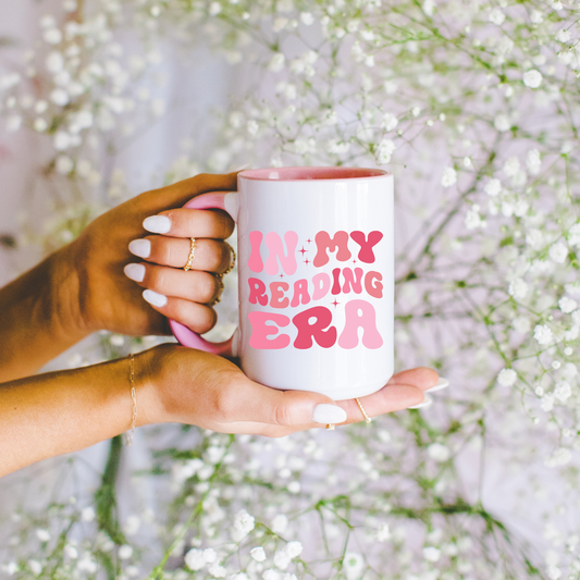 In My Reading Era Mug. Book Lover Gift. Book lover Mug. Personalised books mug. Gift for Book lovers. Personalised Book Lover Gift