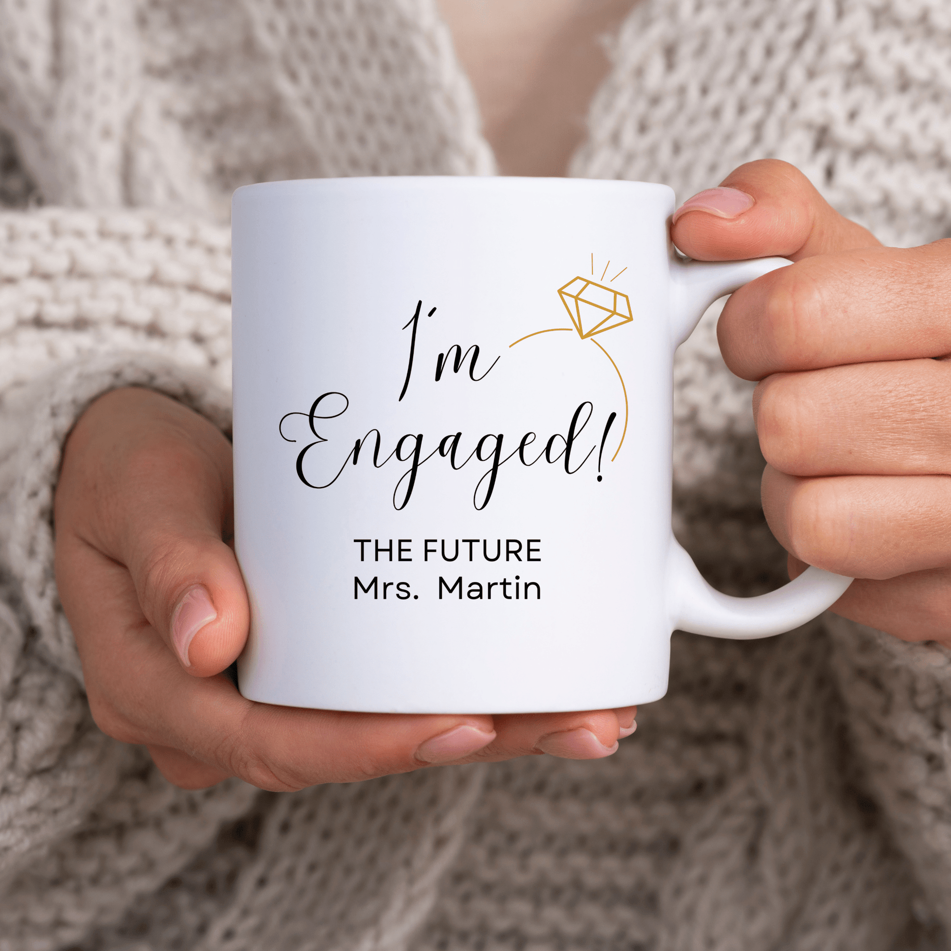 I'm Engaged Mug