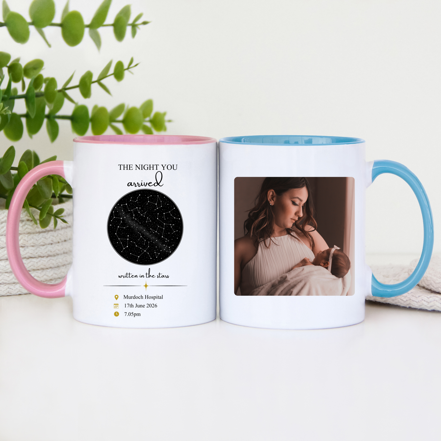 Star Alignment Mug 
Constellation Mug 
Night Sky Mug
