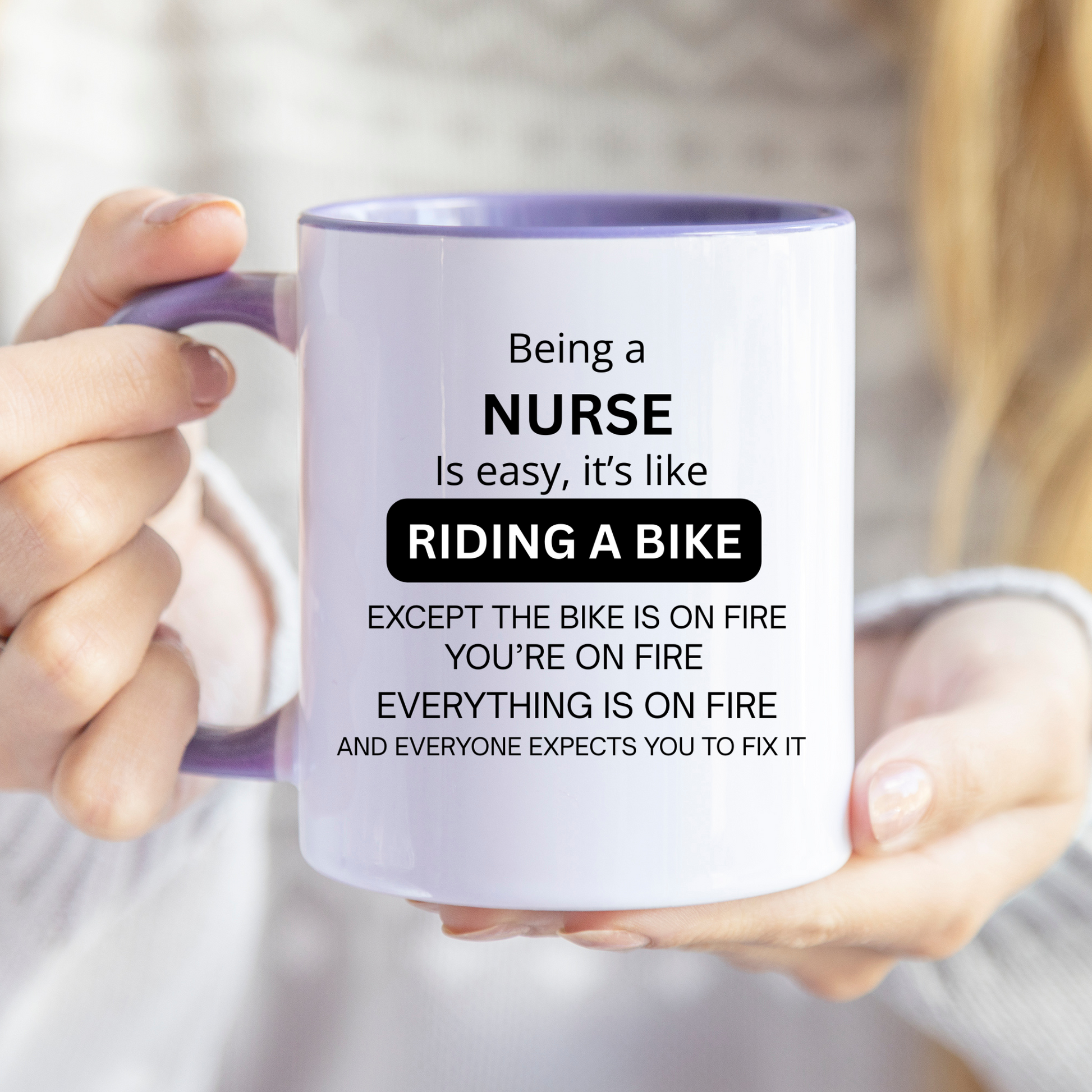 Personalised Nurse Mug. Custom Nurse Gift. Nurse Appreciation Gift. Nursing Graduation Gift. Funny RN Gift. Custom RN Gift