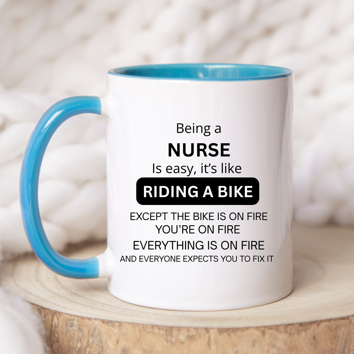Personalised Nurse Mug. Custom Nurse Gift. Nurse Appreciation Gift. Nursing Graduation Gift. Funny RN Gift. Custom RN Gift