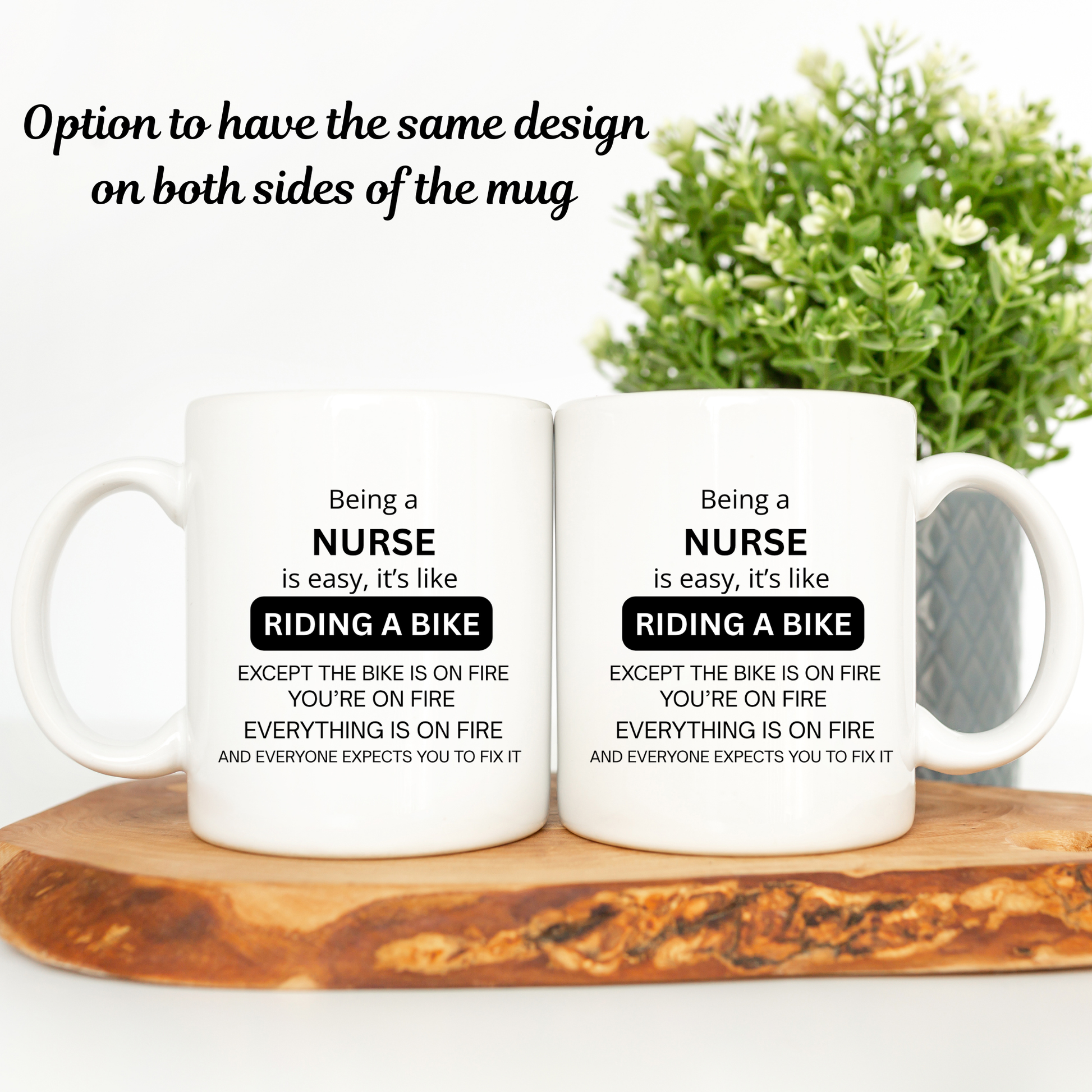 Personalised Nurse Mug. Custom Nurse Gift. Nurse Appreciation Gift. Nursing Graduation Gift. Funny RN Gift. Custom RN Gift