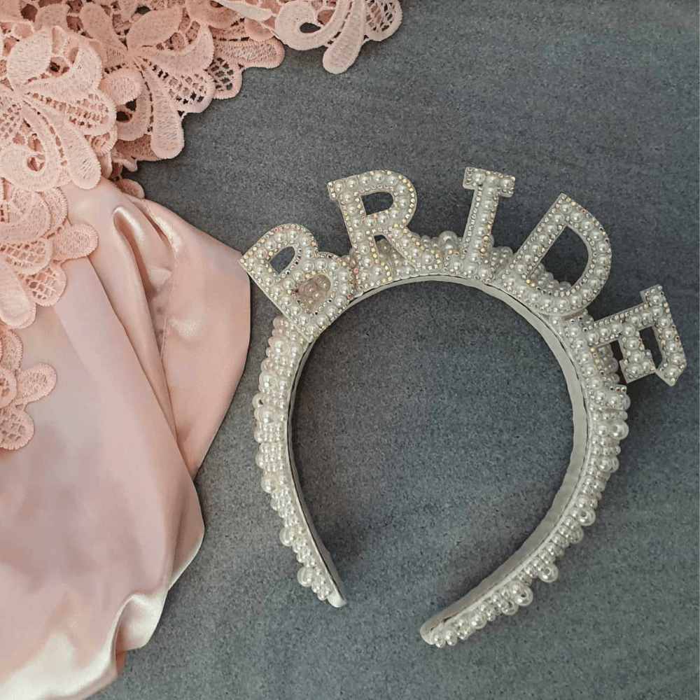 Bridal shower headband