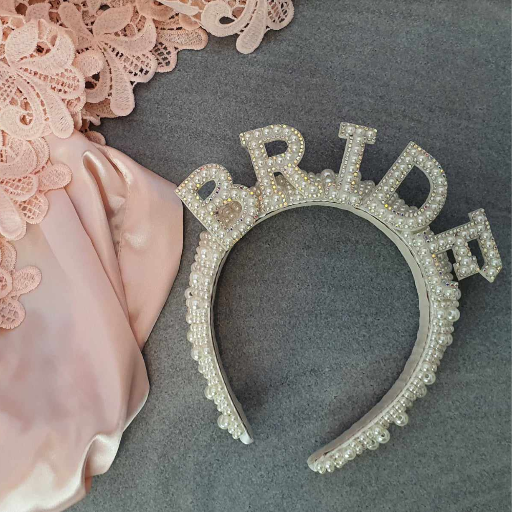 Bridal shower headband