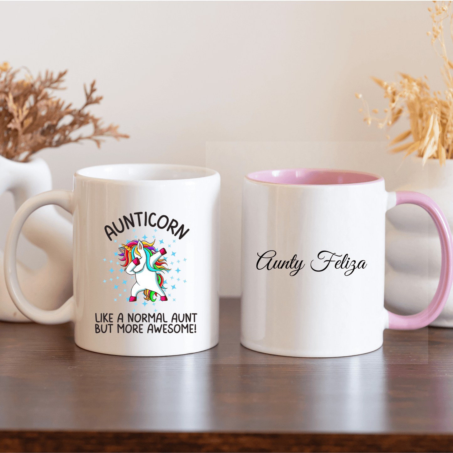 Personalised Aunty Mug