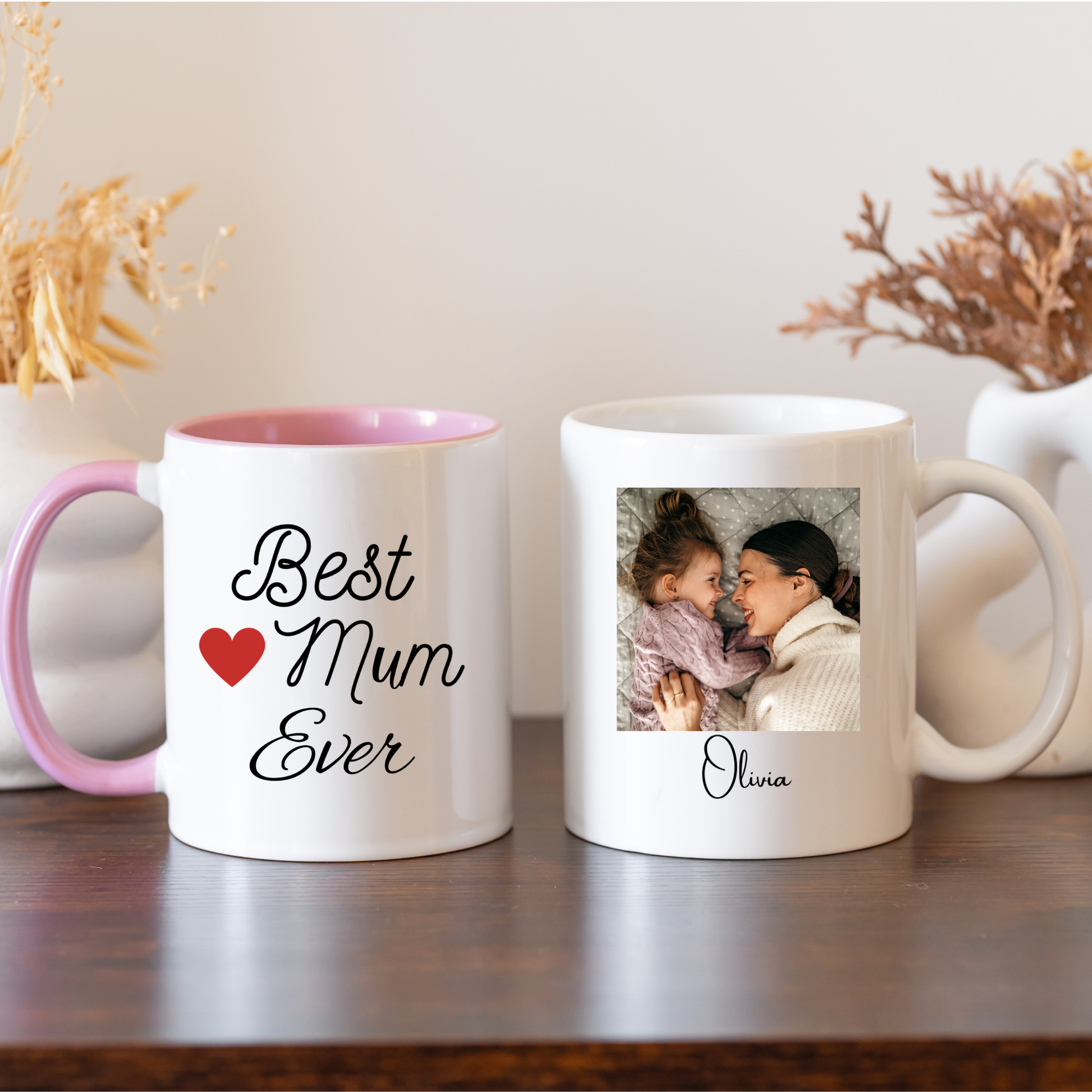 Personalised Best Mum Ever Mug, Custom Mother's Day Gift, Personalised Gift for Mum, Mother's Day Mug. Custom Best Mum Ever Mug