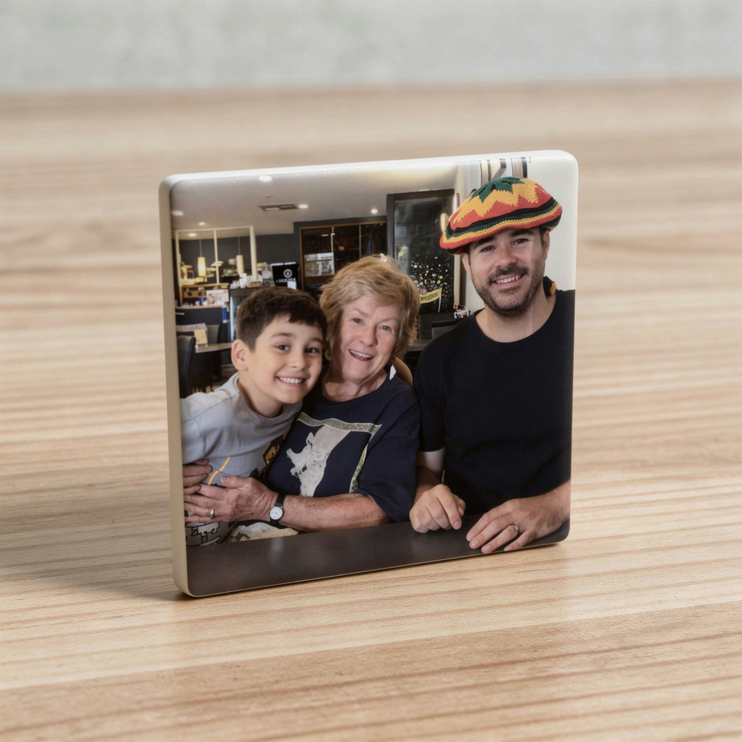 Custom Photo Ceramic Fridge Magnet. Personalised Picture Magnet. Custom Ceramic Fridge Magnet. Photo Fridge Magnet. Custom Ceramic Magnet