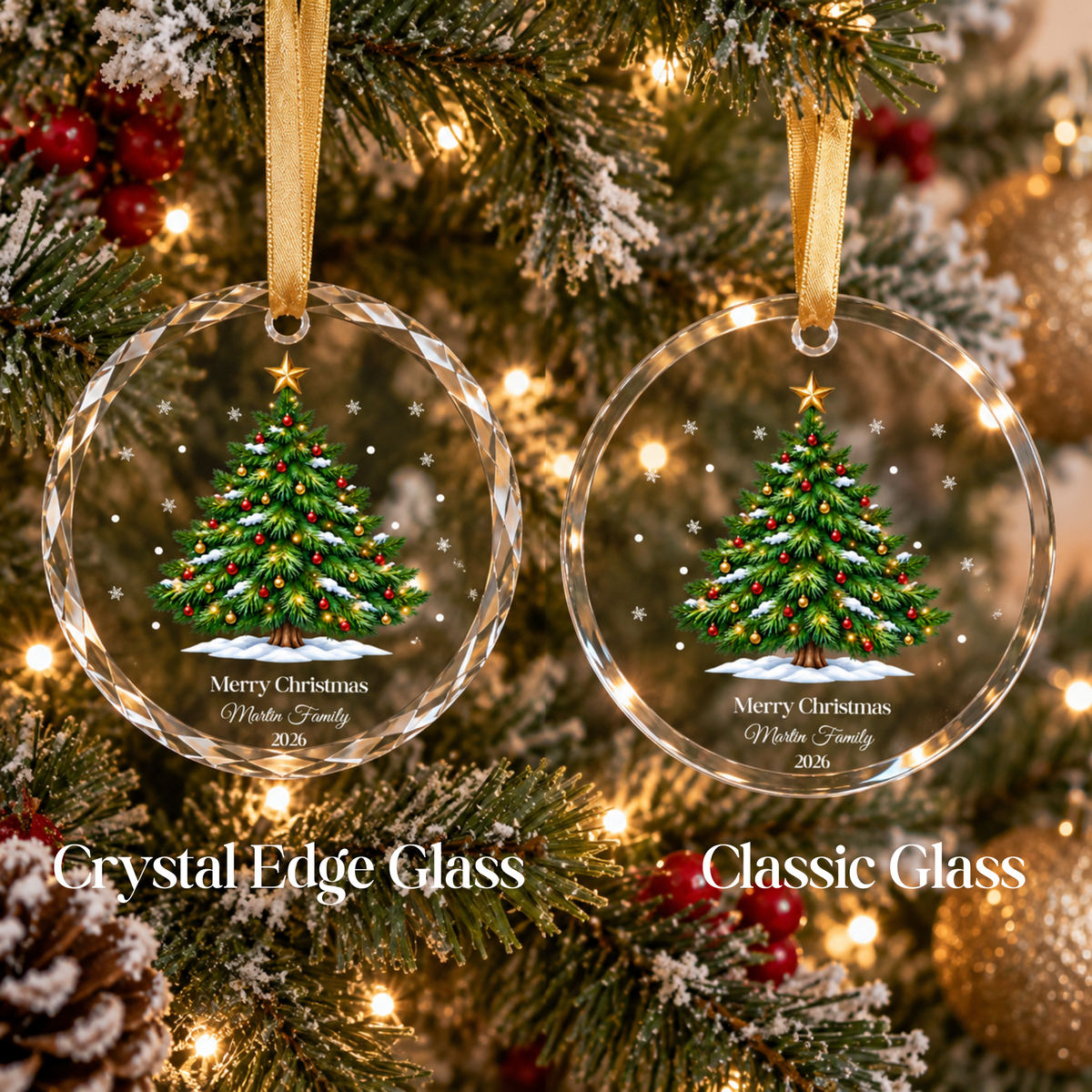 Personalised Christmas Ornament, Family Christmas Ornament Personalised Family Custom Family Christmas Ornament