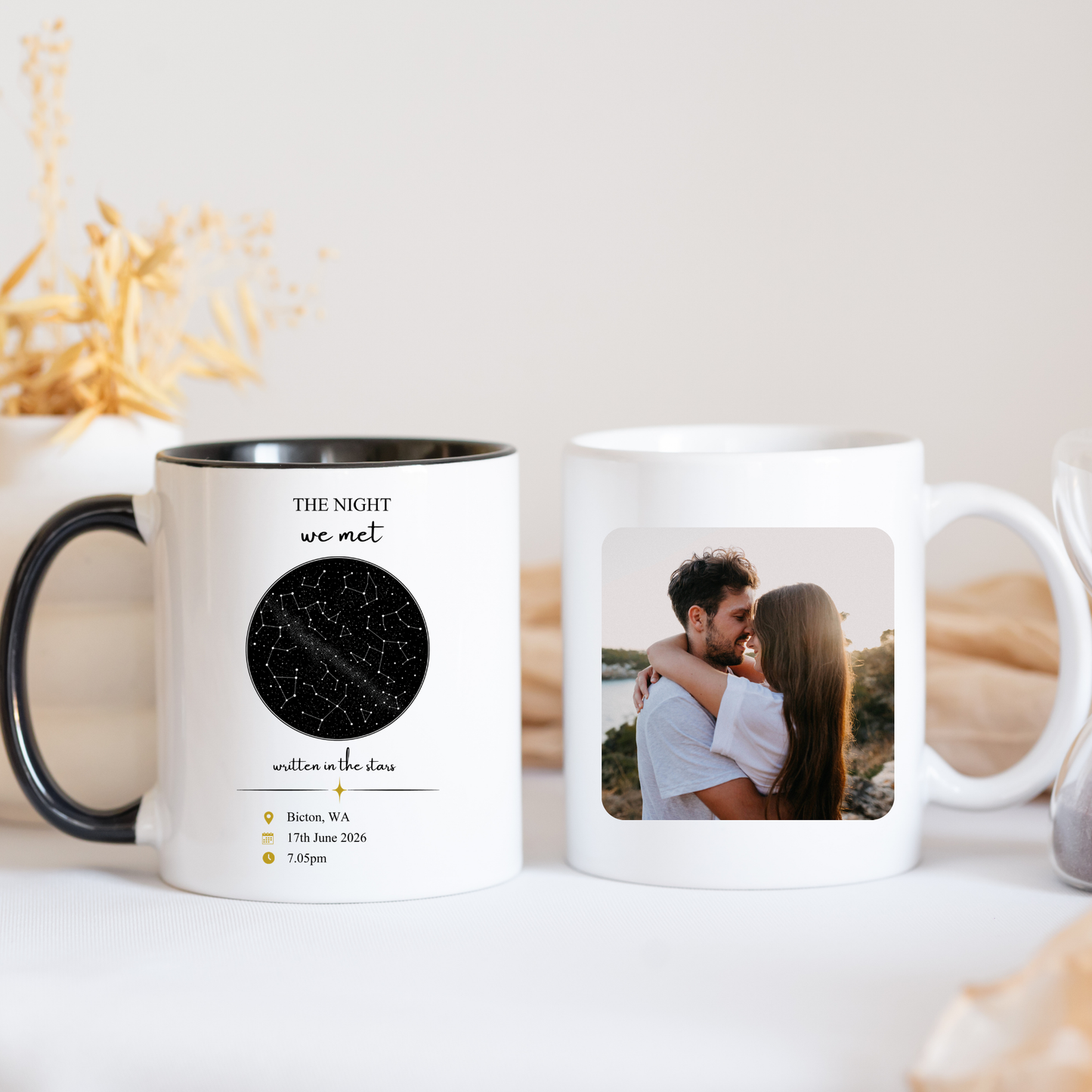Star Alignment Mug 
Constellation Mug 
Night Sky Mug