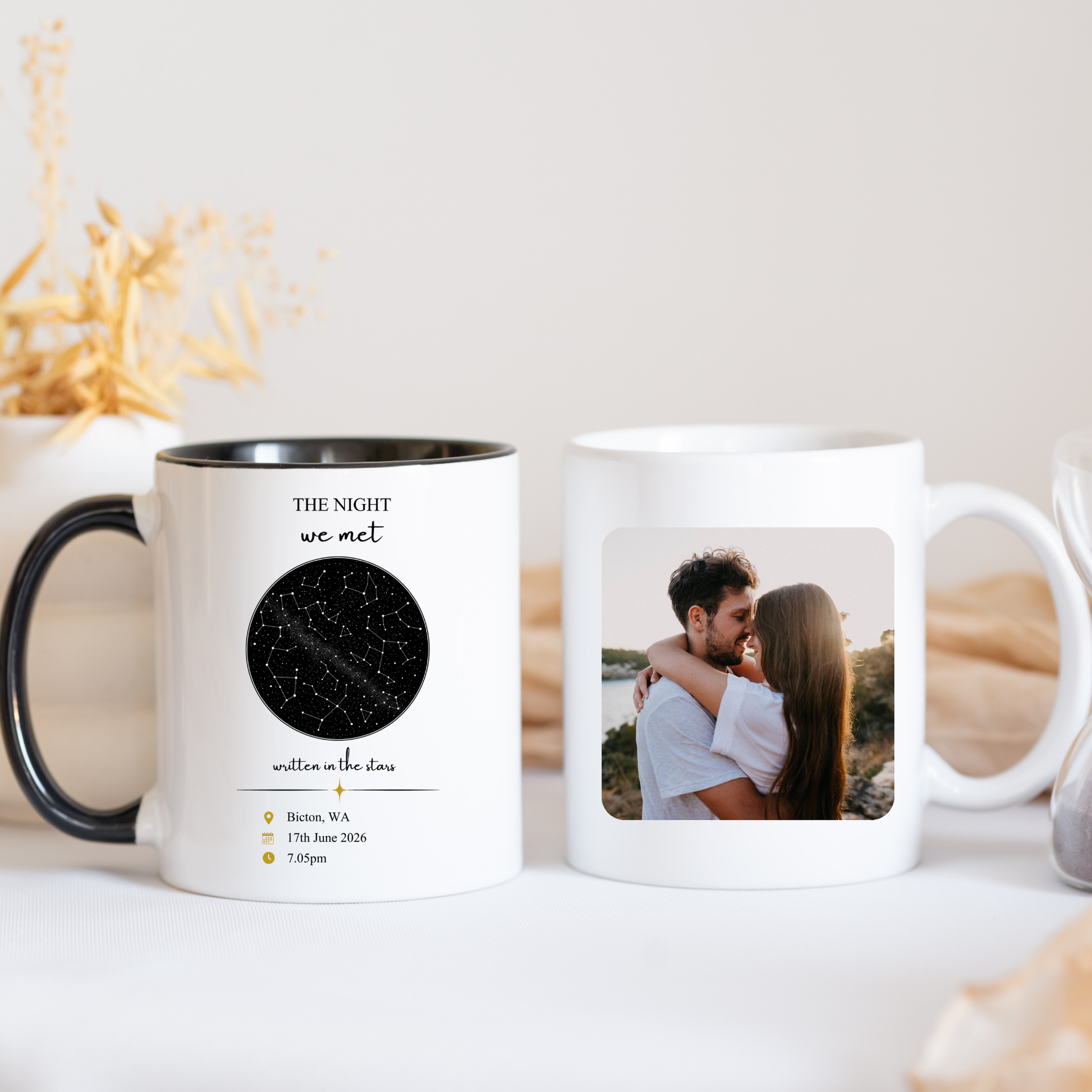 Star Alignment Mug 
Constellation Mug 
Night Sky Mug