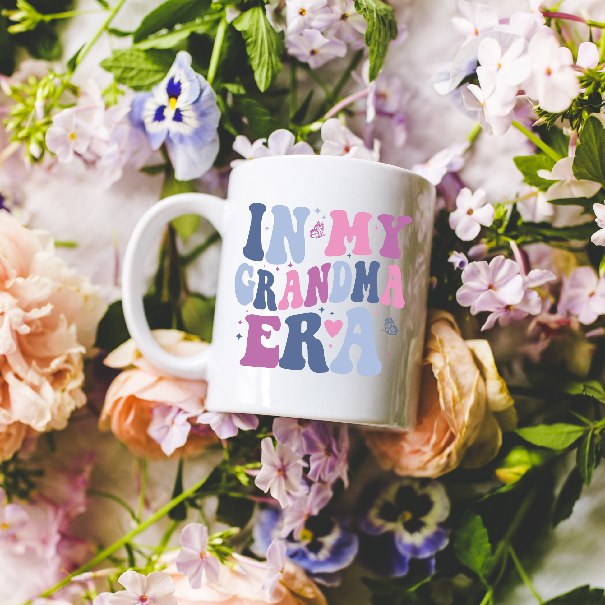 In My Grandma Era Mug. Personalised Grandma Mug