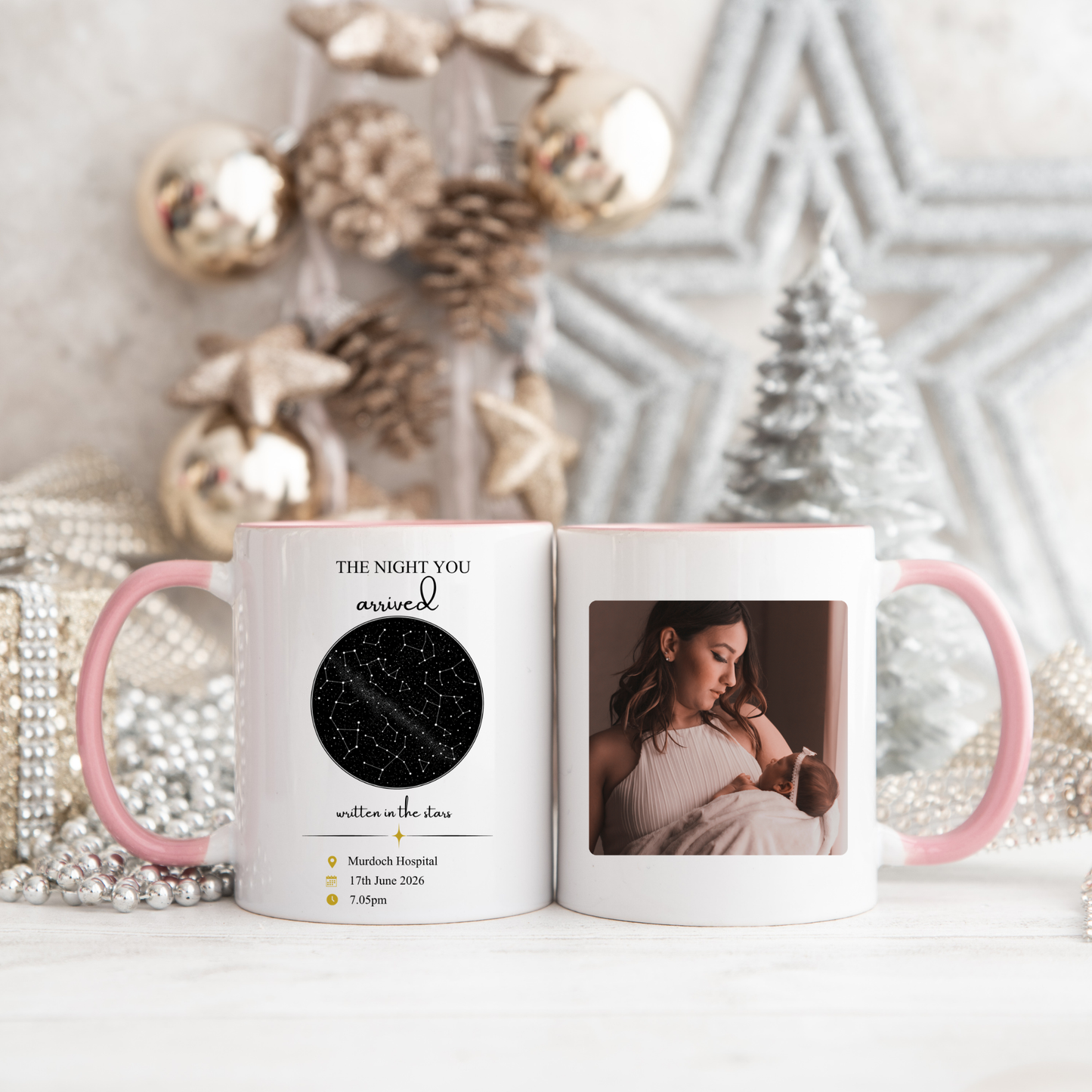 Star Alignment Mug 
Constellation Mug 
Night Sky Mug