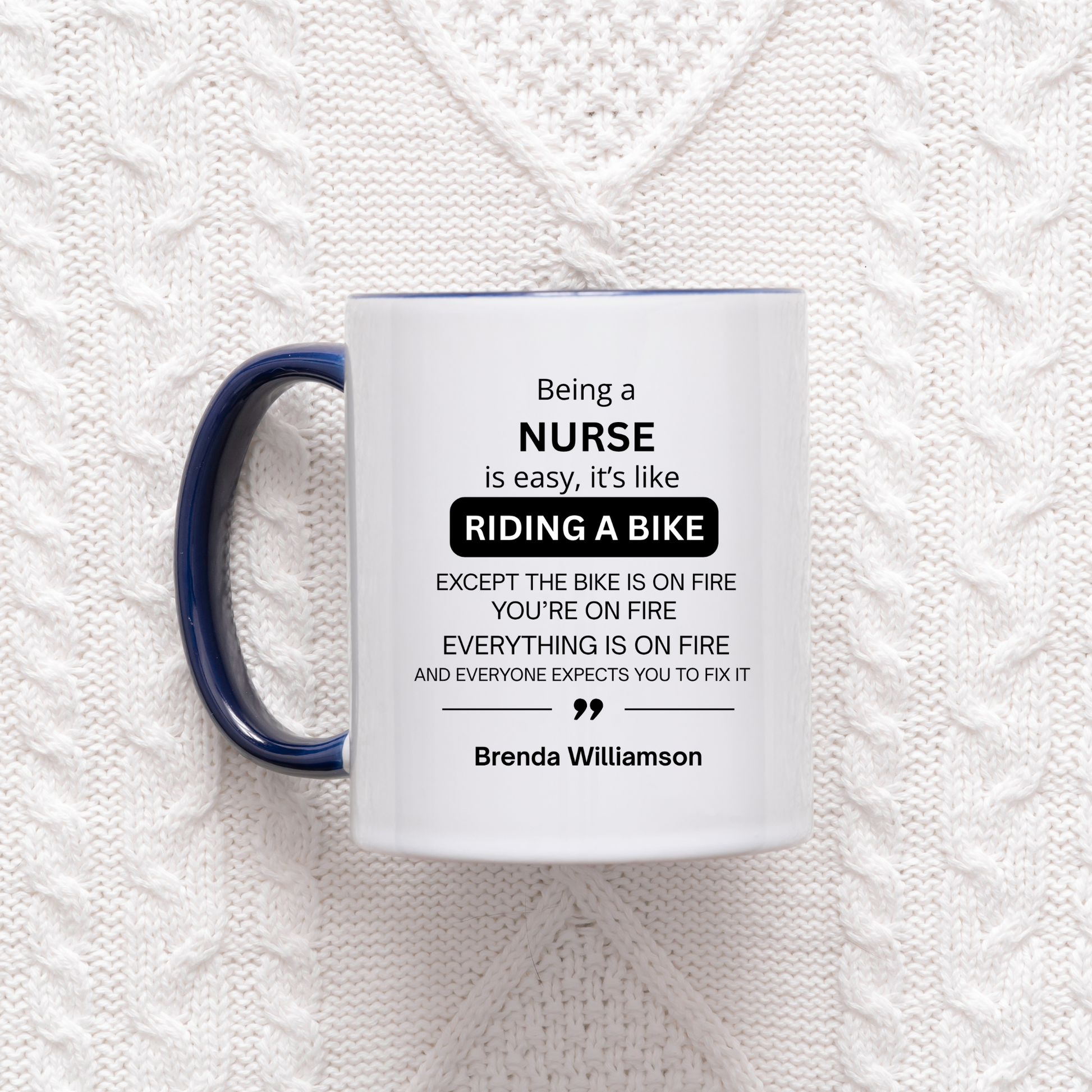Personalised Nurse Mug. Custom Nurse Gift. Nurse Appreciation Gift. Nursing Graduation Gift. Funny RN Gift. Custom RN Gift