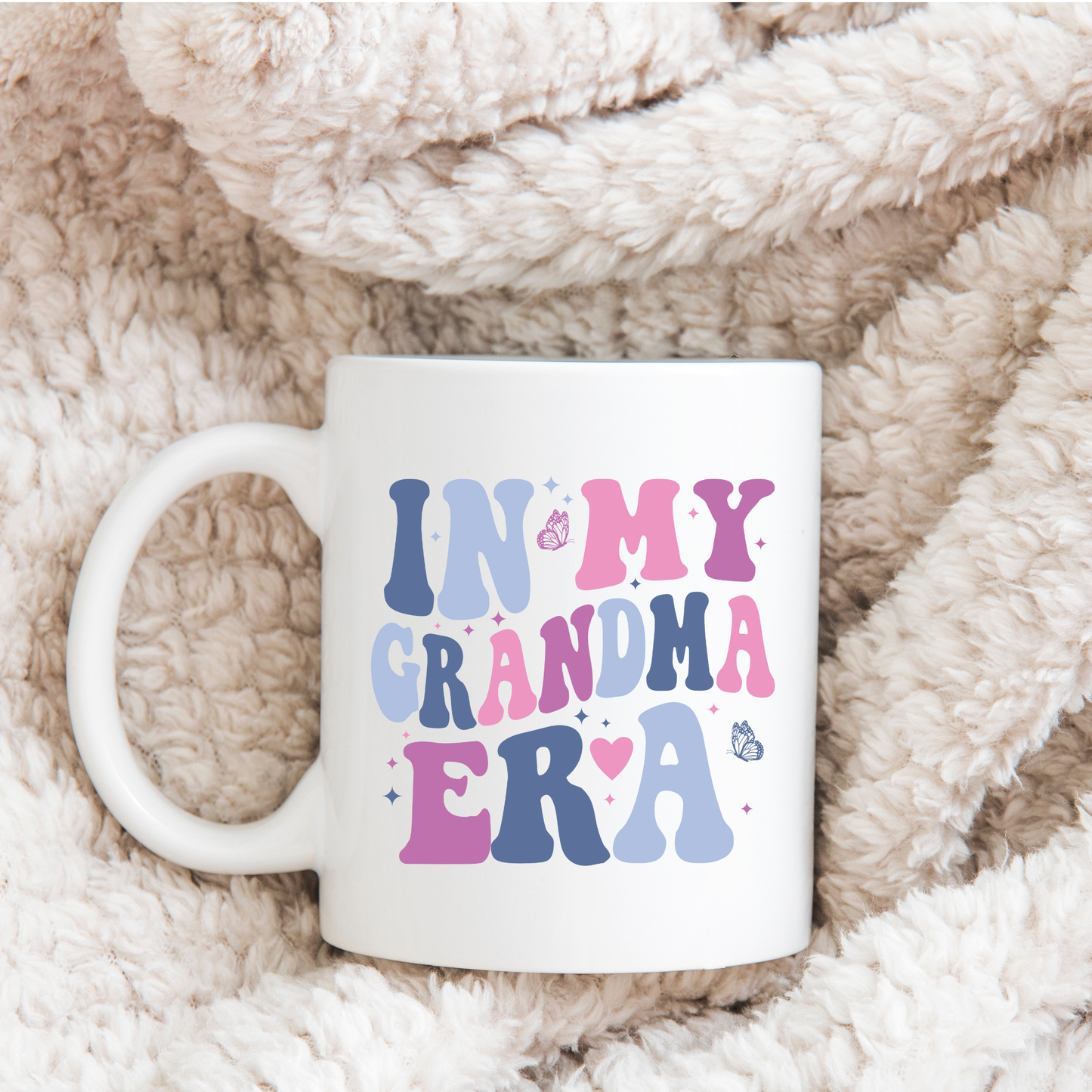In My Grandma Era Mug. Personalised Grandma Mug