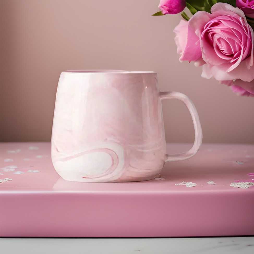 Pink Ceramic Mug