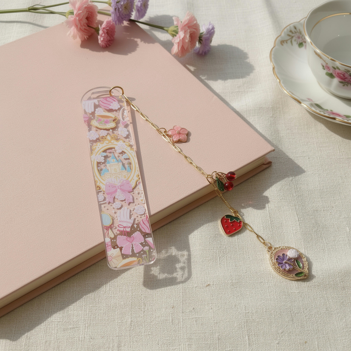 Princess Bookmark Fairytale Bookmark Castle Bookmark