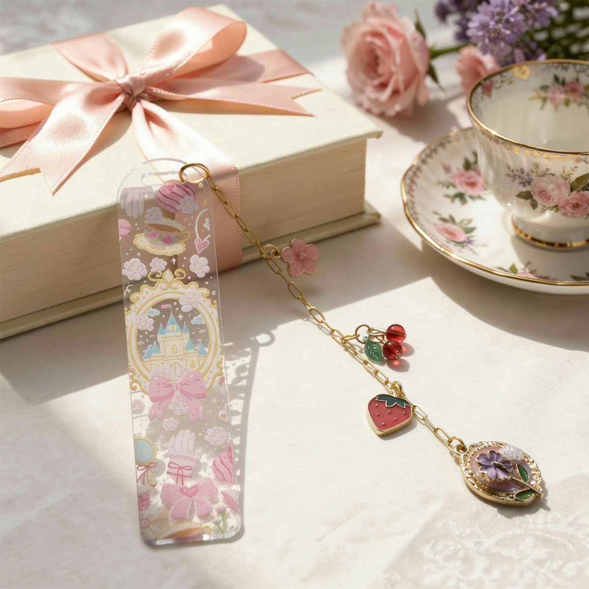 Princess Bookmark Fairytale Bookmark Castle Bookmark
