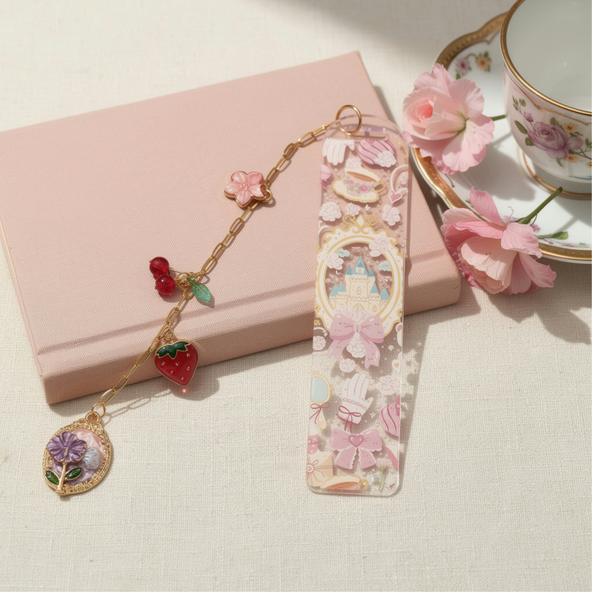 Princess Bookmark Fairytale Bookmark Castle Bookmark