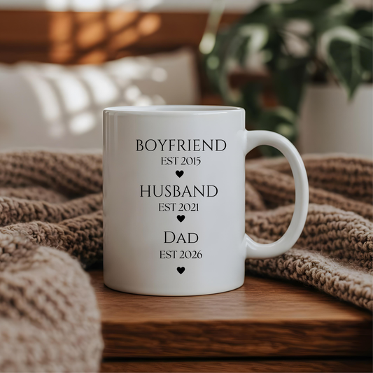 Baby Reveal Gift for Dad Pregnancy Announcement First Father’s Day Gift  New Dad Gift  Baby Reveal Dad