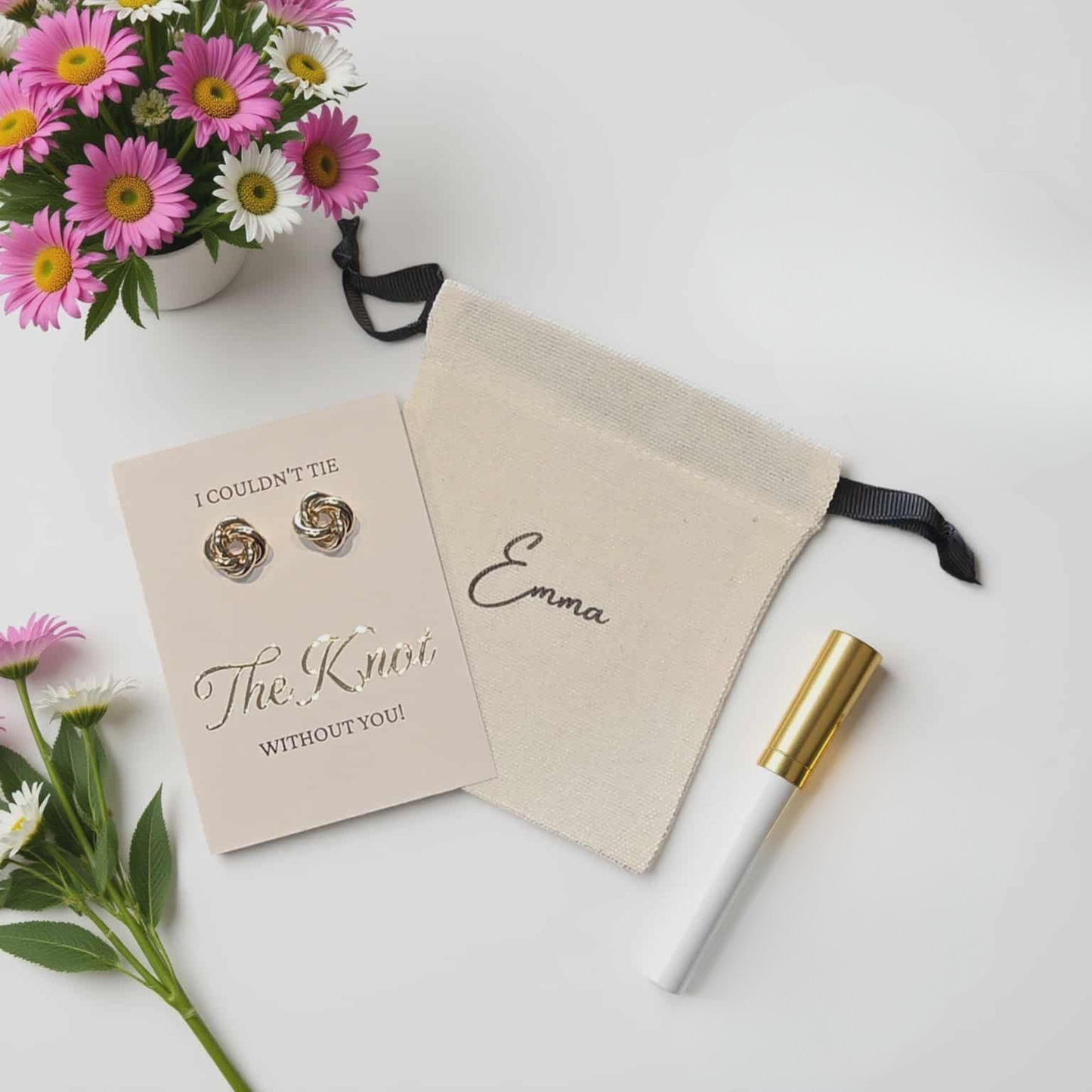 Bridesmaid Proposal Gift Bridesmaid Gifts, I couldn't tie the knot without you