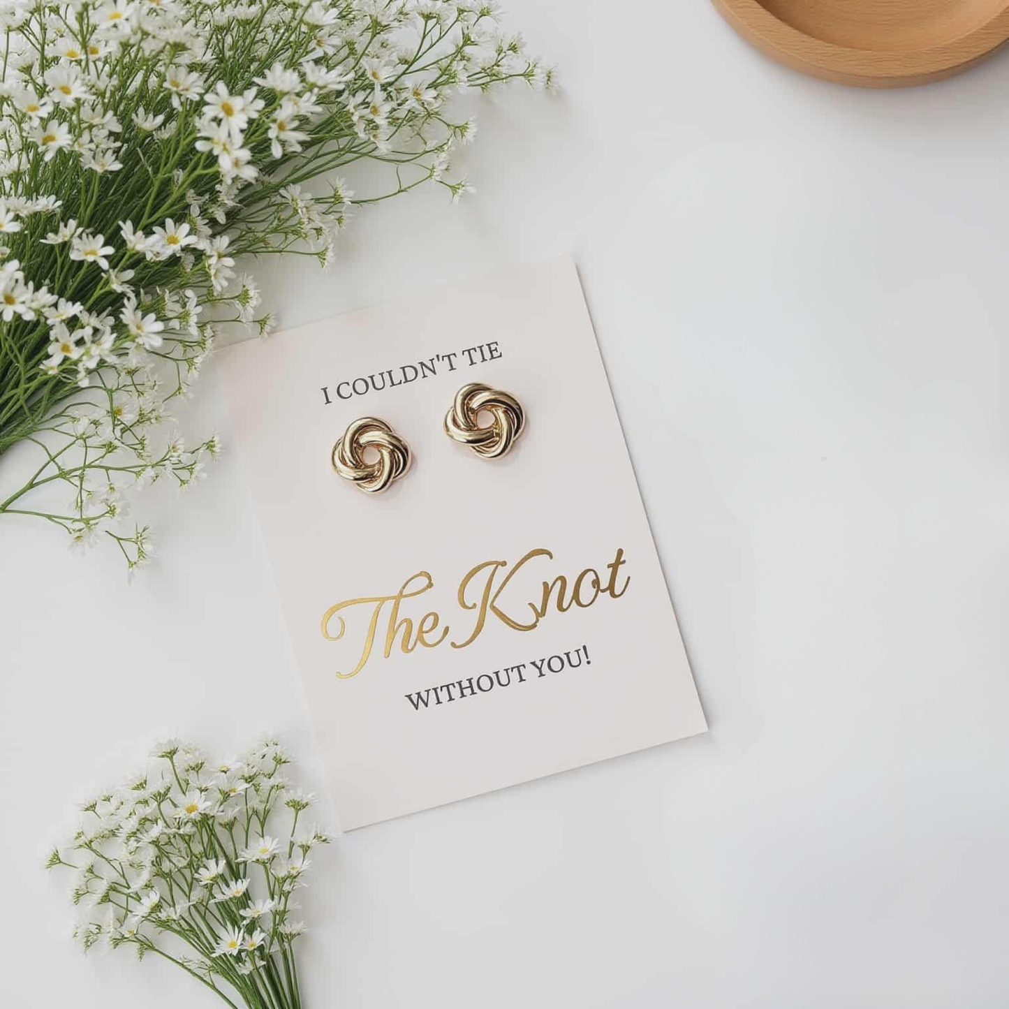 Bridesmaid Proposal Gift Bridesmaid Gifts, I couldn't tie the knot without you