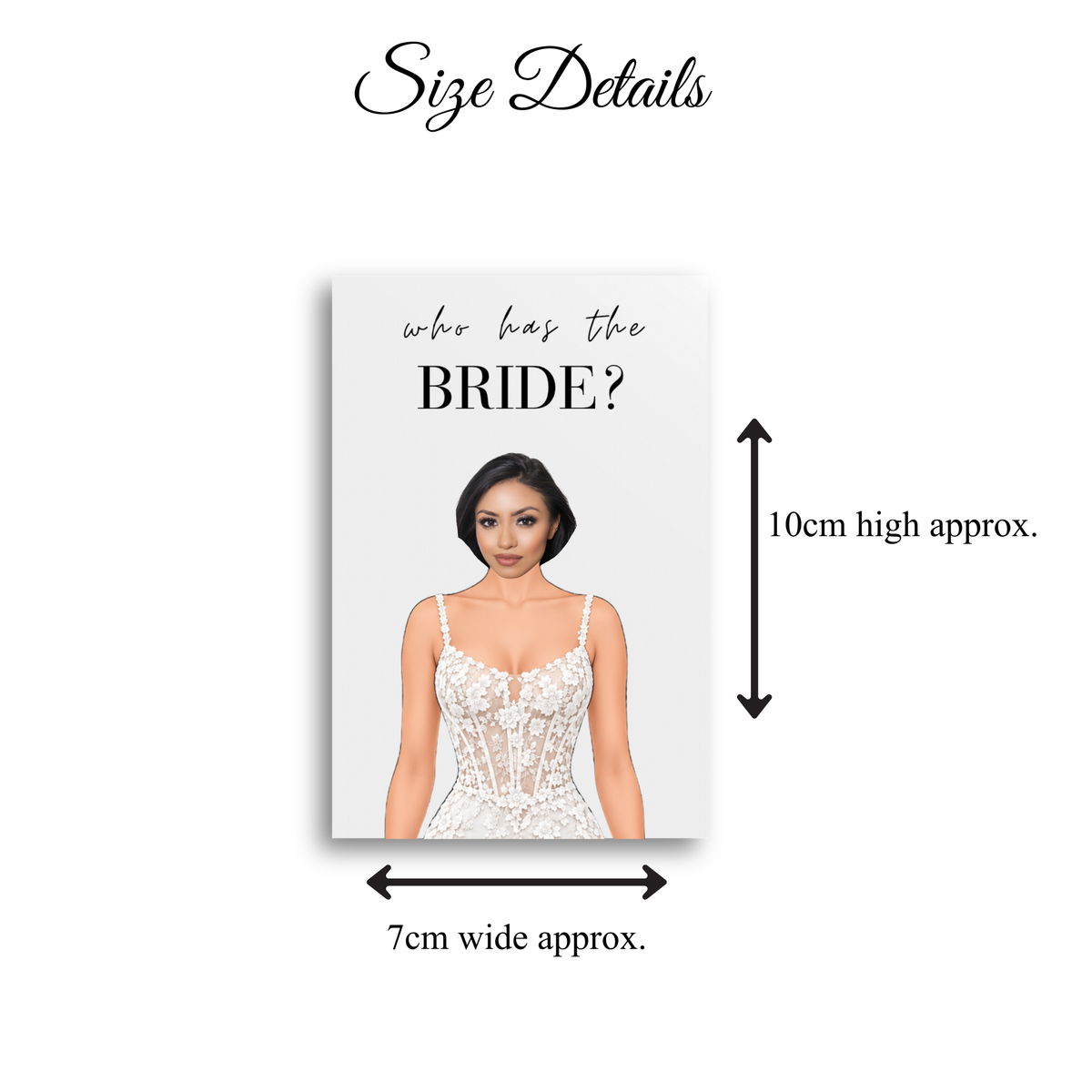 Who has the Bride Scratch Cards