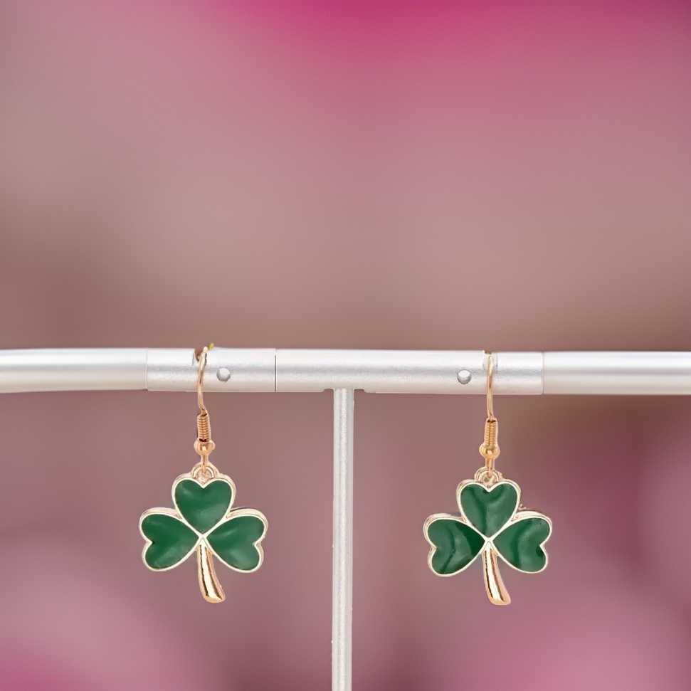 St Patrick's Day Earrings