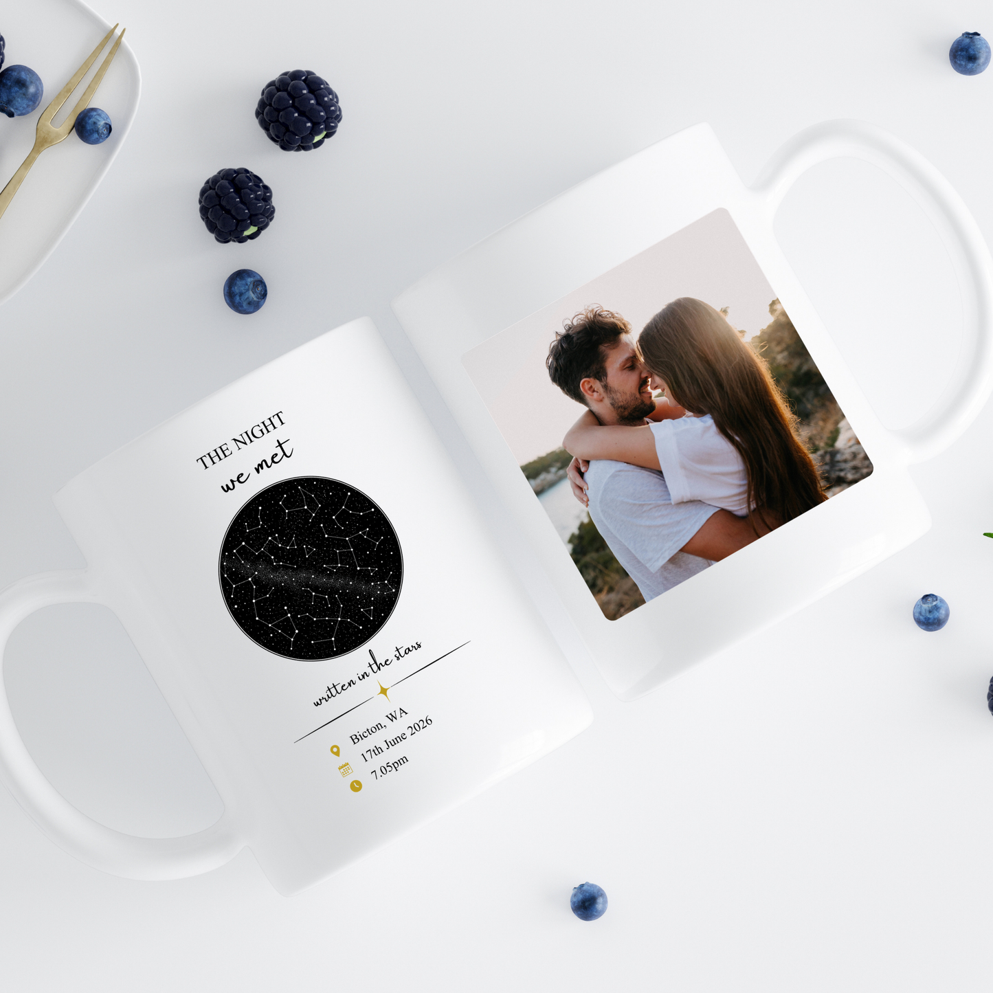 Star Alignment Mug 
Constellation Mug 
Night Sky Mug