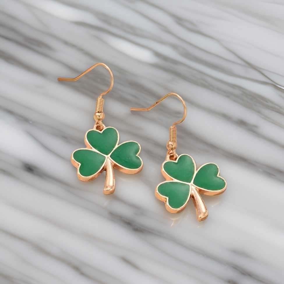 St Patrick's Day Earrings