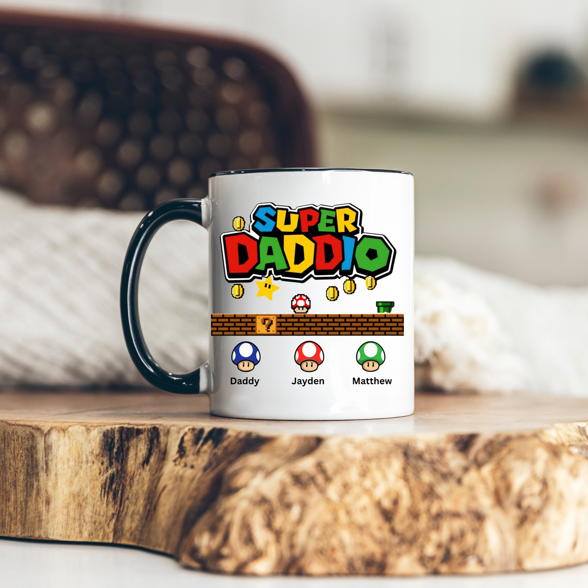 Super Daddio Mug Gamer Dad Mug