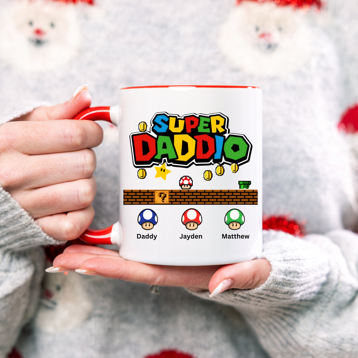 Super Daddio Mug Gamer Dad Mug